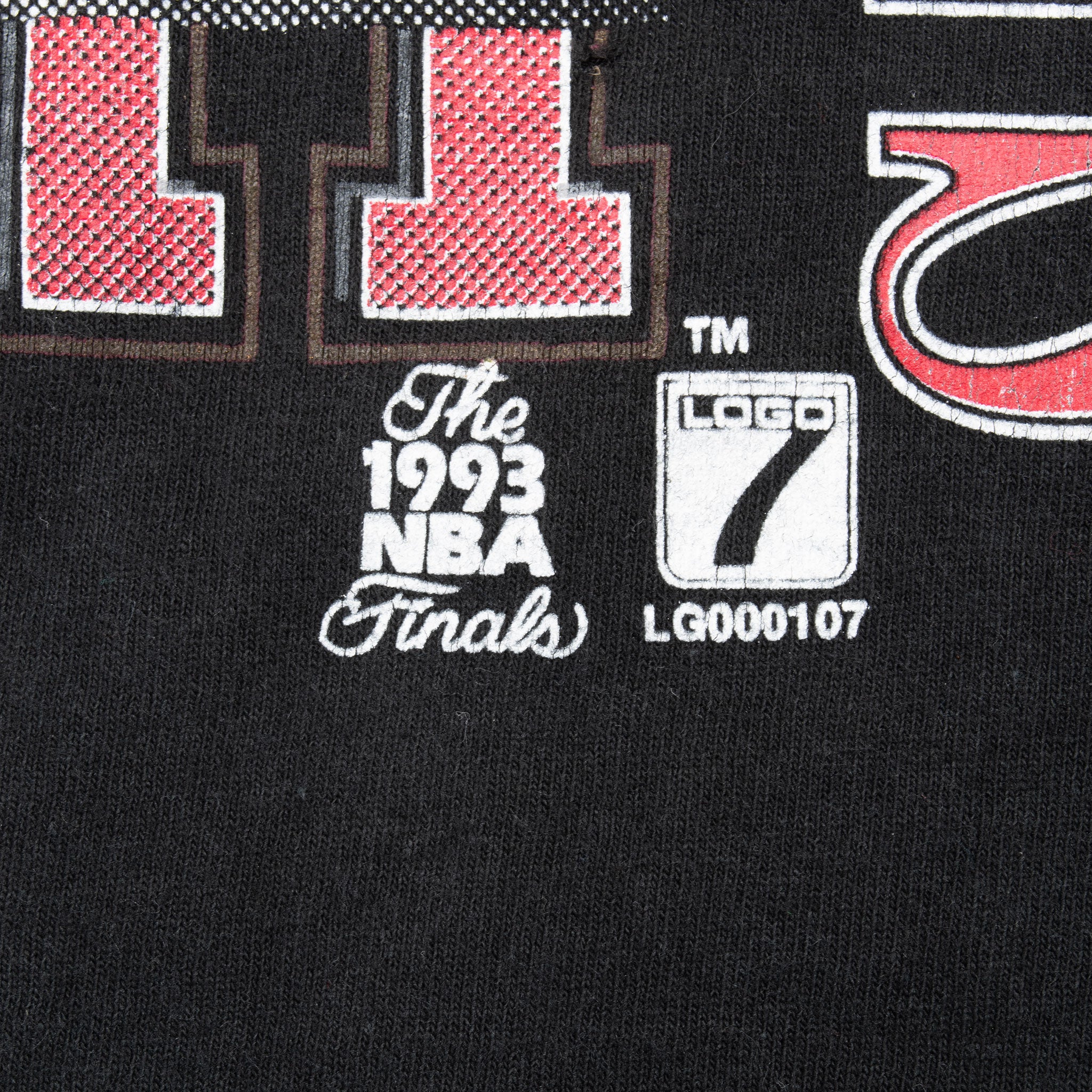 Vintage Nba Chicago Bulls World Champions 1993 Tank Top Tee Shirt Size Medium Made In Usa