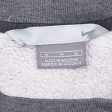 Vintage Nike Classic Swoosh Dark Grey Sweatshirt 2000S Size Medium