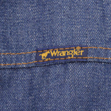 Vintage Deadstock With Tags Wrangler Fur Lined Jacket With Corduroy Collar 1970S Size 44 Made In Usa