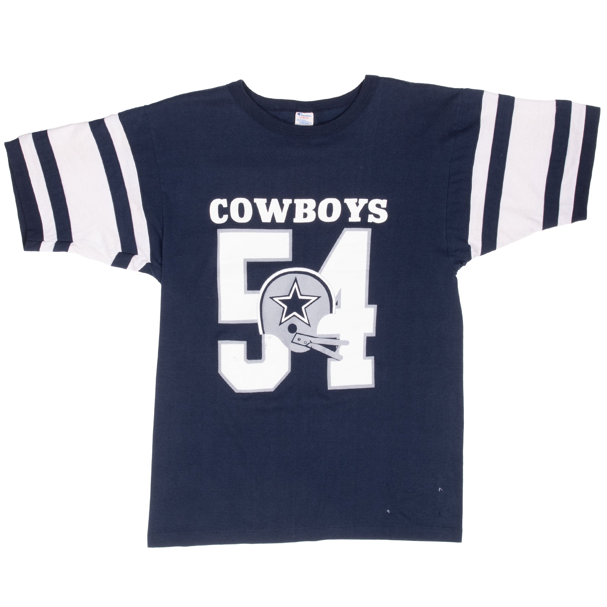 Vintage Nfl Dallas Cowboys Champion Tee Shirt Early 1980S Medium Made In Usa With Single Stitch Hem