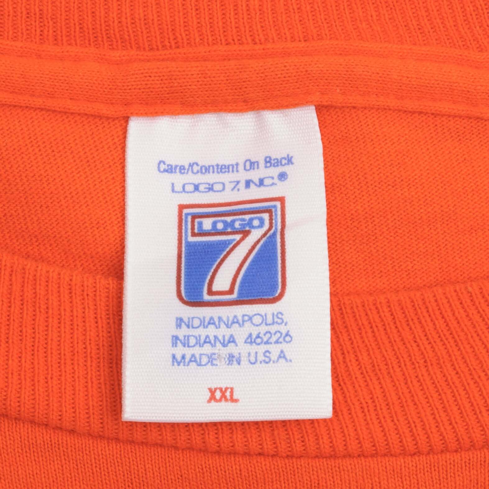 Vintage NFL Tampa Bay Buccaneers 1992 Tee Shirt Size 2XL Made In USA With Single Stitch Sleeves