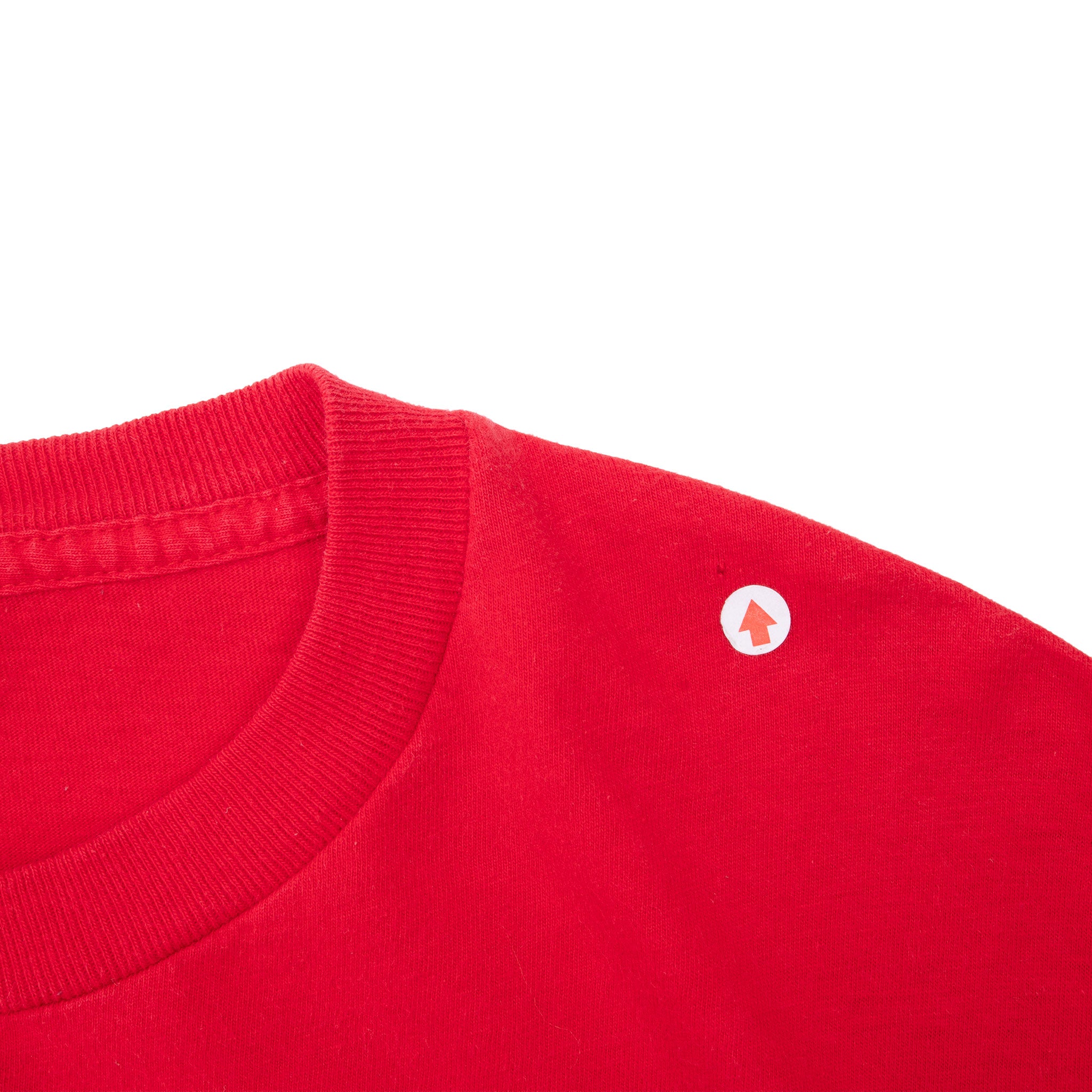 VINTAGE RALPH LAUREN POLO SPORT RED TEE SHIRT 1990S MEDIUM MADE IN USA