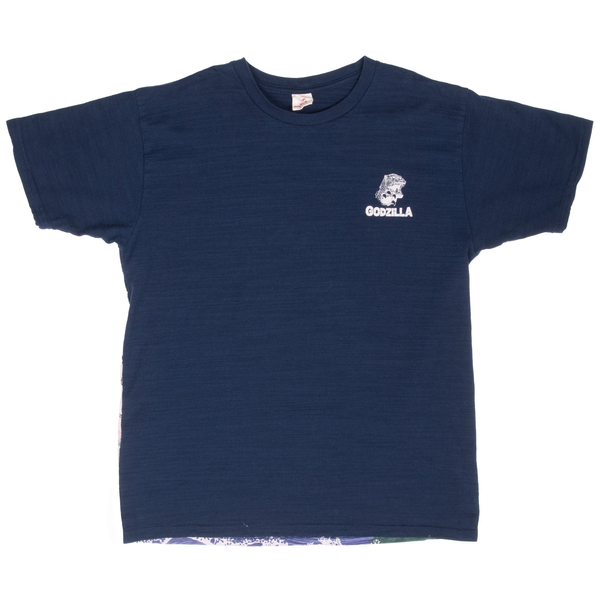 Vintage Godzilla The Great Wave Off Kanagawa Tee Shirt Size Large