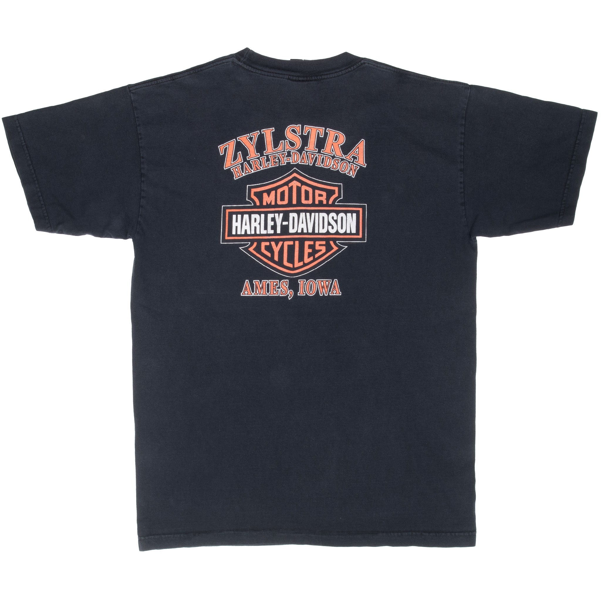 Vintage Harley Davidson Ames Iowa 2004 Tee Shirt Large Made In Usa