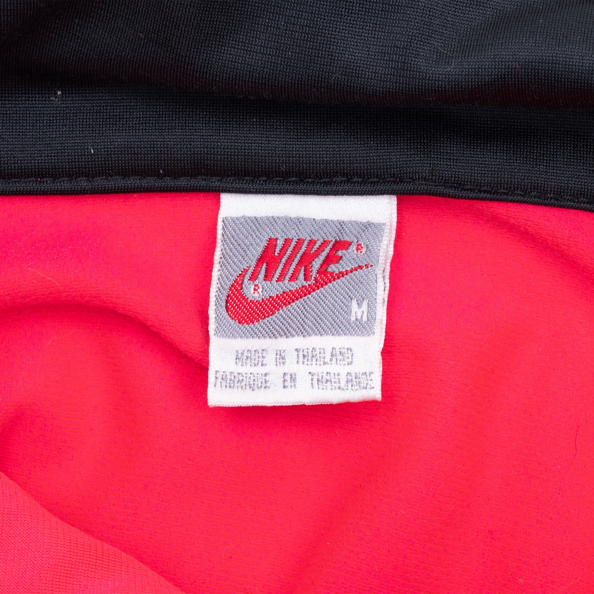 Vintage Nike Swoosh Neon Pink Track Suit Jacket Late 1980S Size Medium