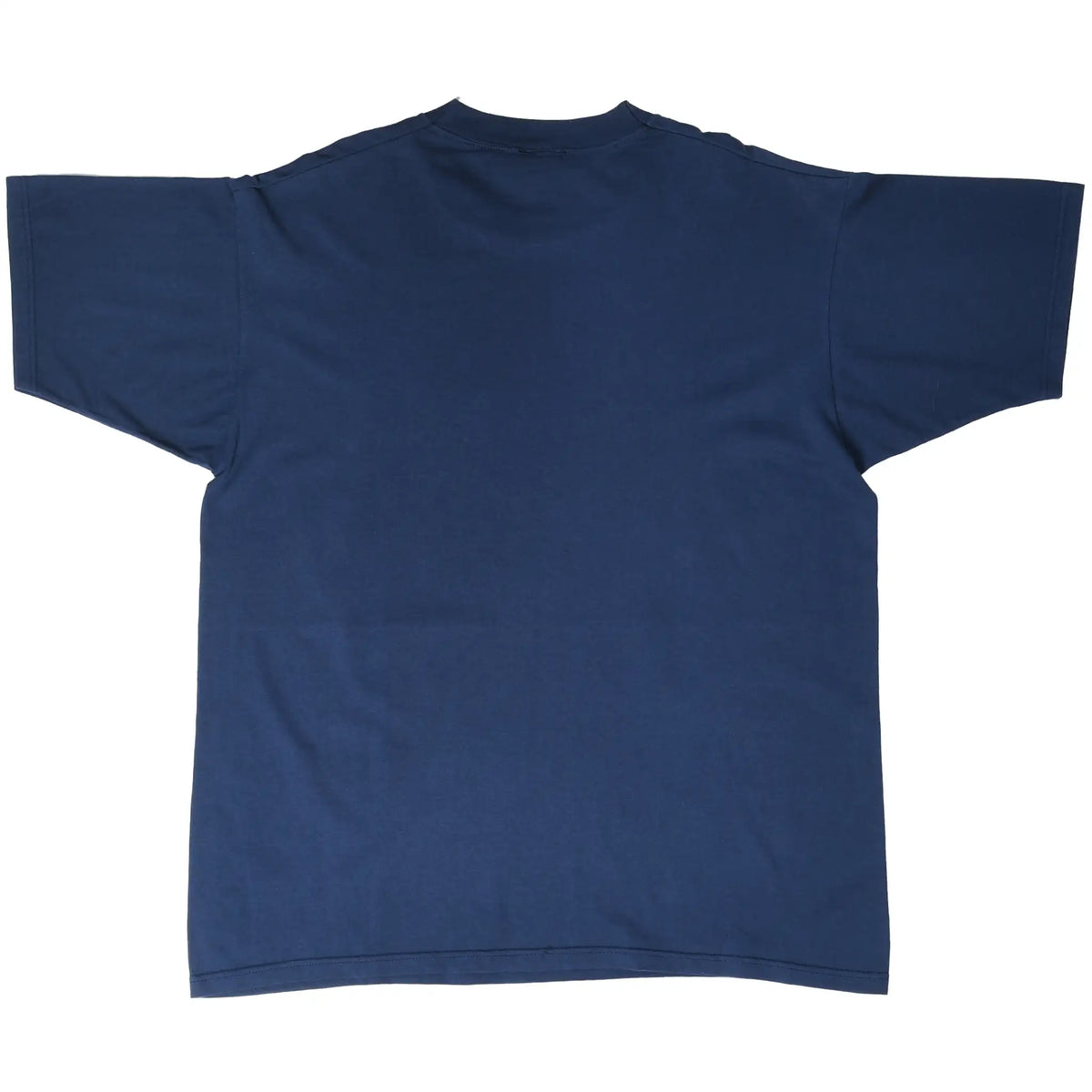 Back view of plain navy Looney Tunes T-shirt