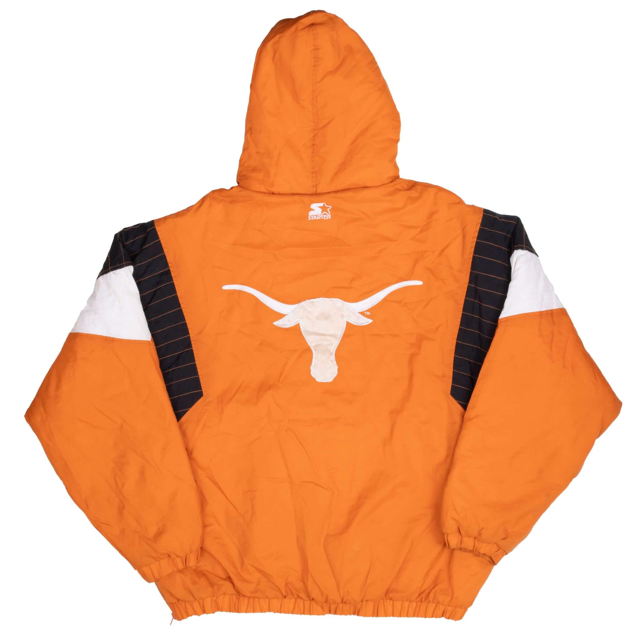 Vintage Ncaa Texas Longhorns 1990S Starter Heavy Pullover Jacket Size XL