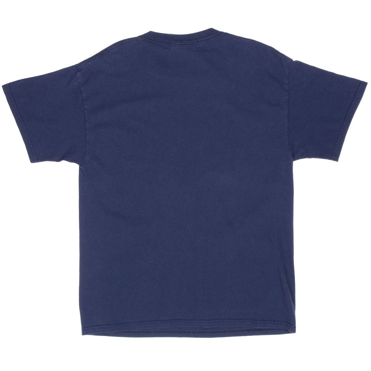 Plain back of navy The Simpsons short-sleeve T-shirt