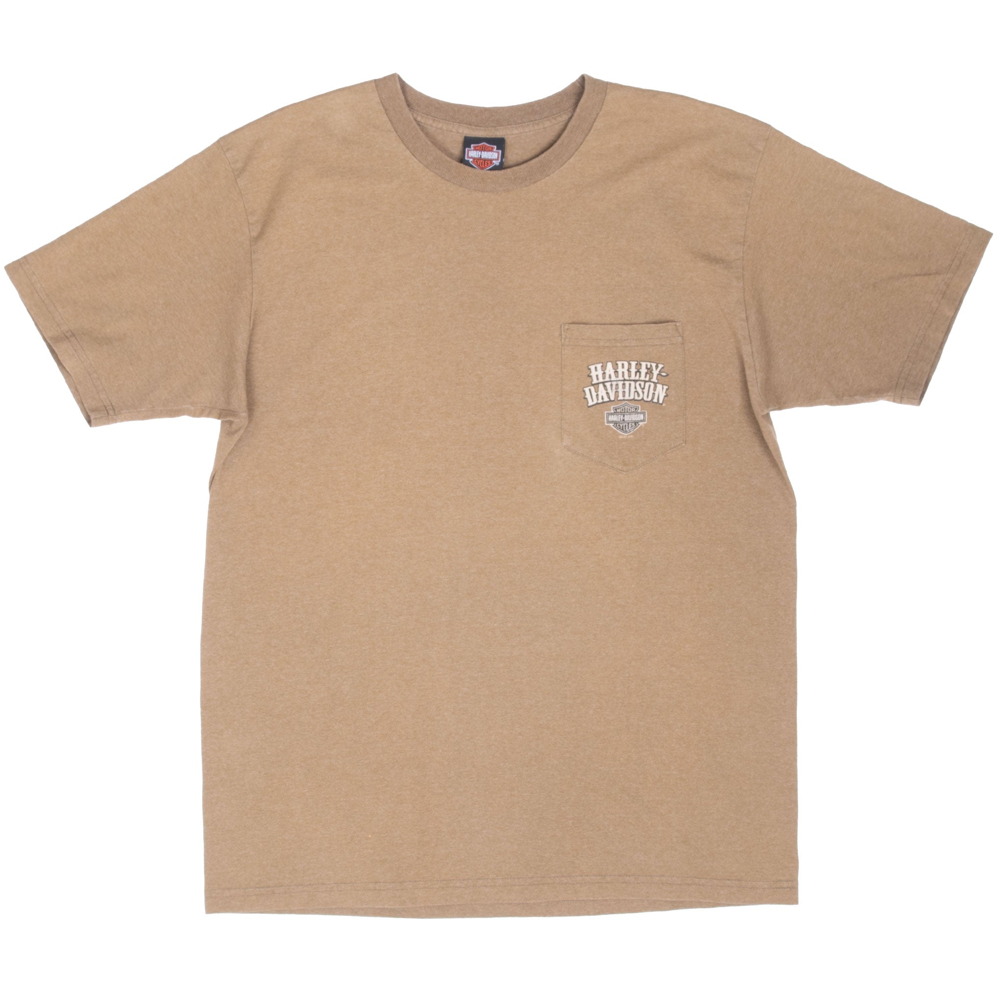 Vintage Harley Davidson New Orleans Louisiana Pocket Tee Shirt 2007 Size XL Made In Usa