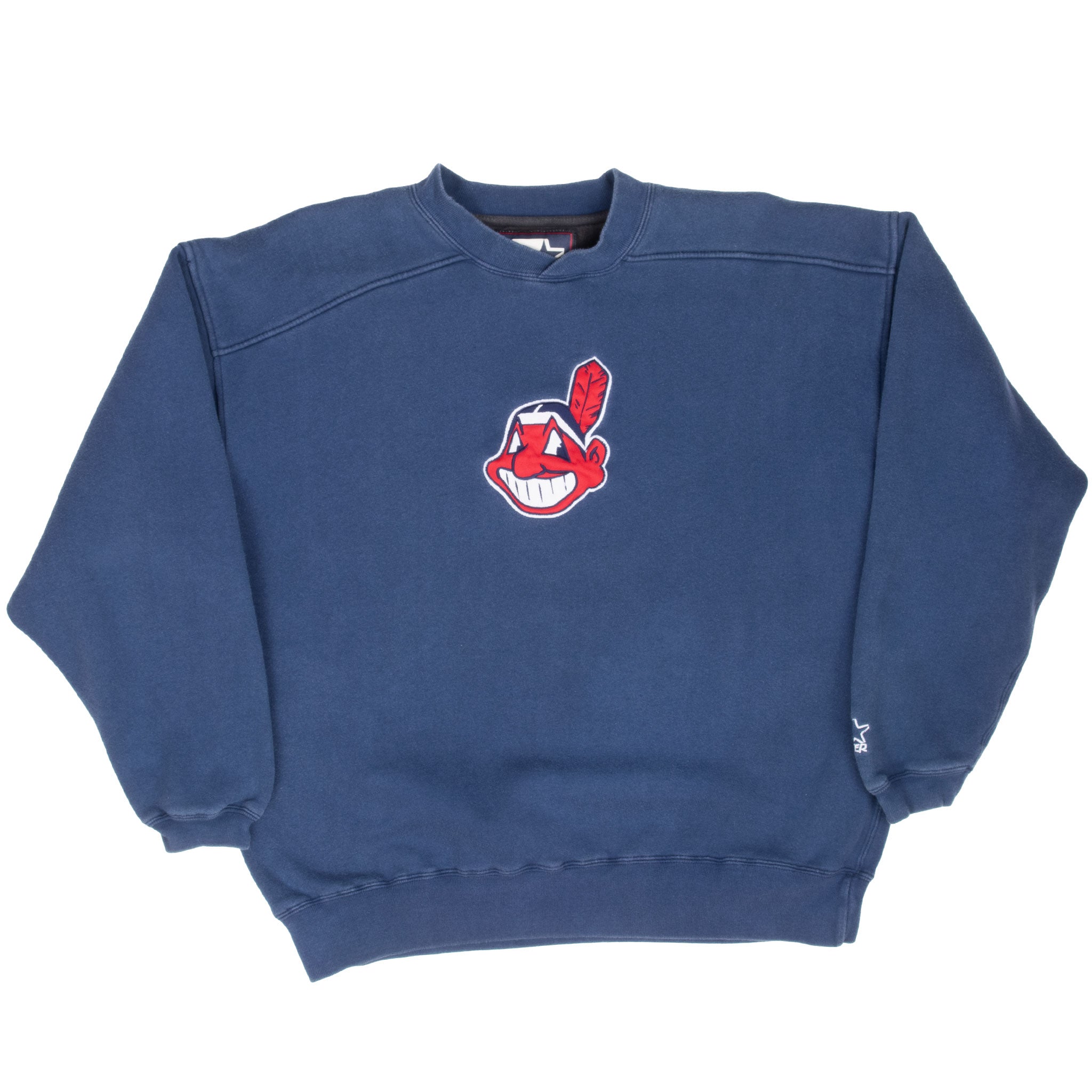 Vintage Mlb Cleveland Indians 1990S Sweatshirt Size Large