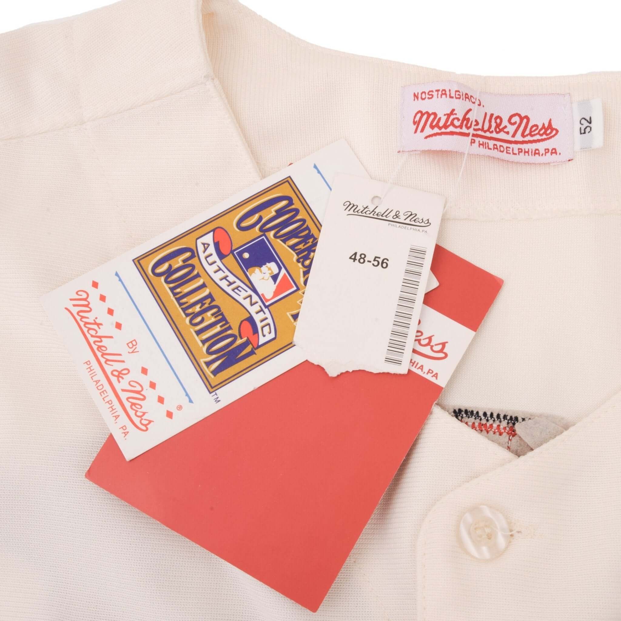 Vintage MLB St Louis Cardinals Lou Brock #20 Mitchell & Ness Coopertown Collection Jersey 1964 Size 52 Deadstock