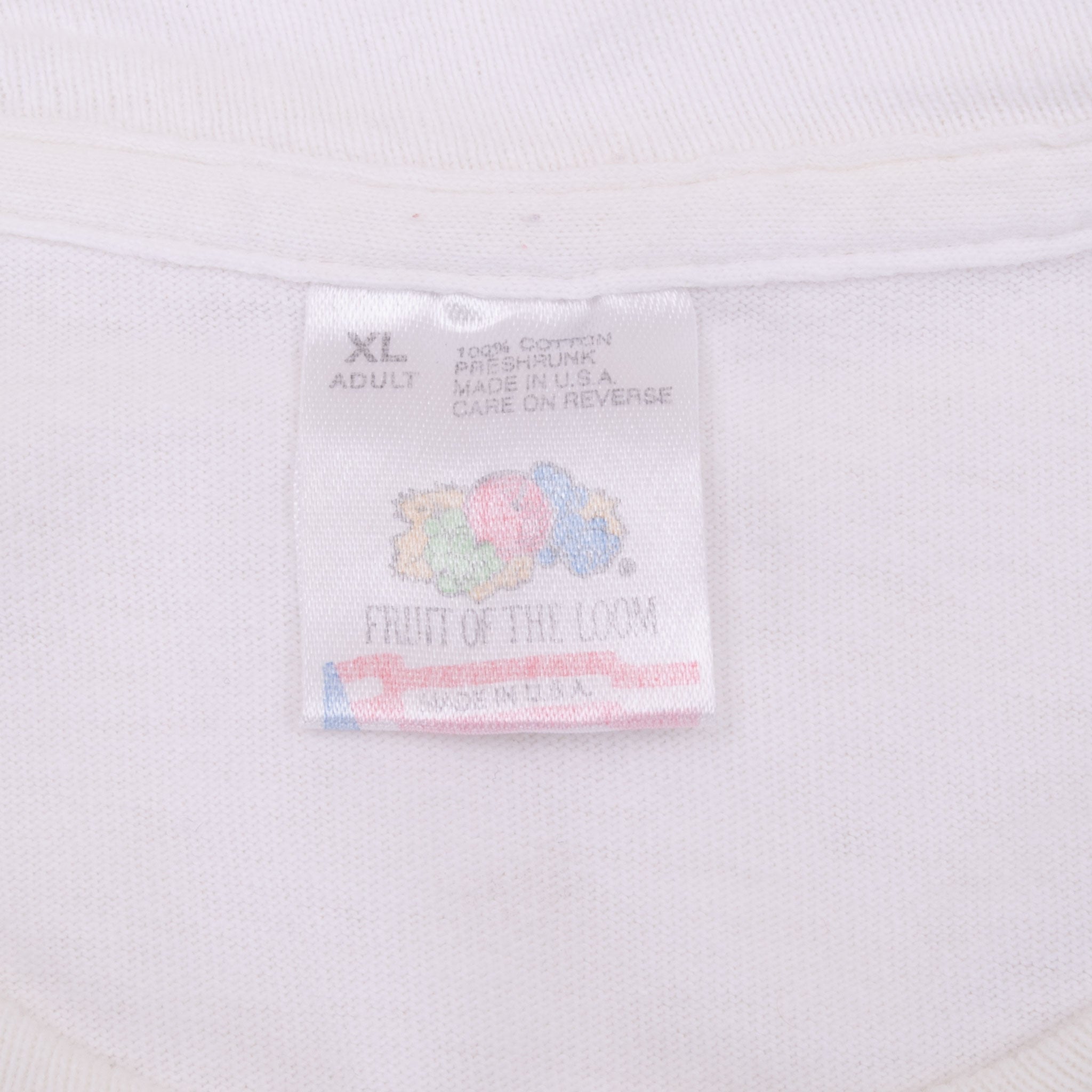 Vintage Nhra Hot Rod Reunion Bakersfield 1995 Tee Shirt Size XL Made In Usa With Single Stitch Sleeves