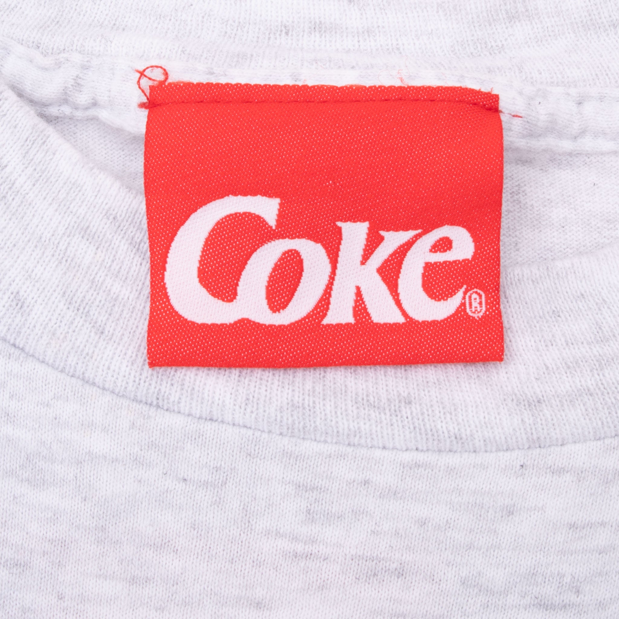 Vintage Coca Cola Polar Bears Tee Shirt 1996 Size XL Made In Usa With Single Stitch Sleeves