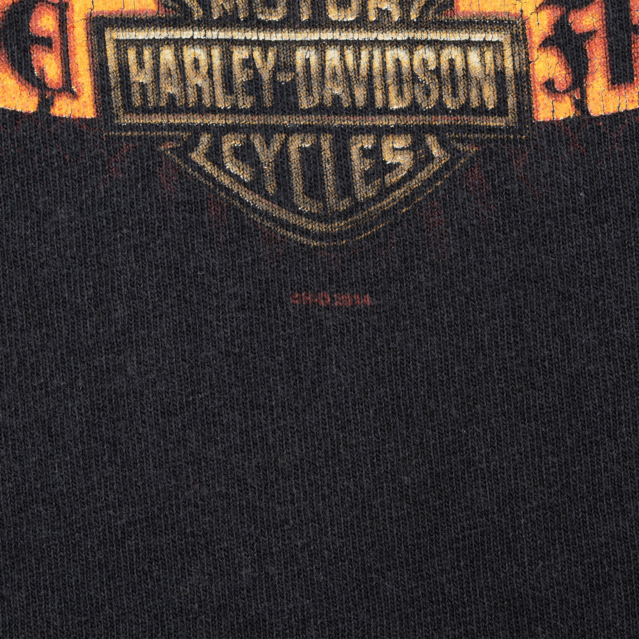 Vintage Harley Davidson San Antonio Texas Tee Shirt 2014 Size XL Made In USA