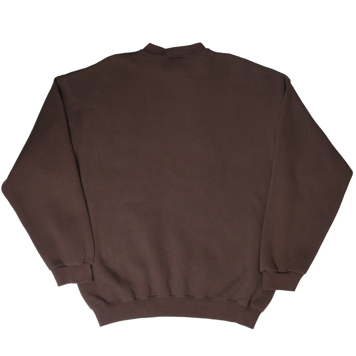 Plain back of brown Cleveland Browns crewneck sweatshirt