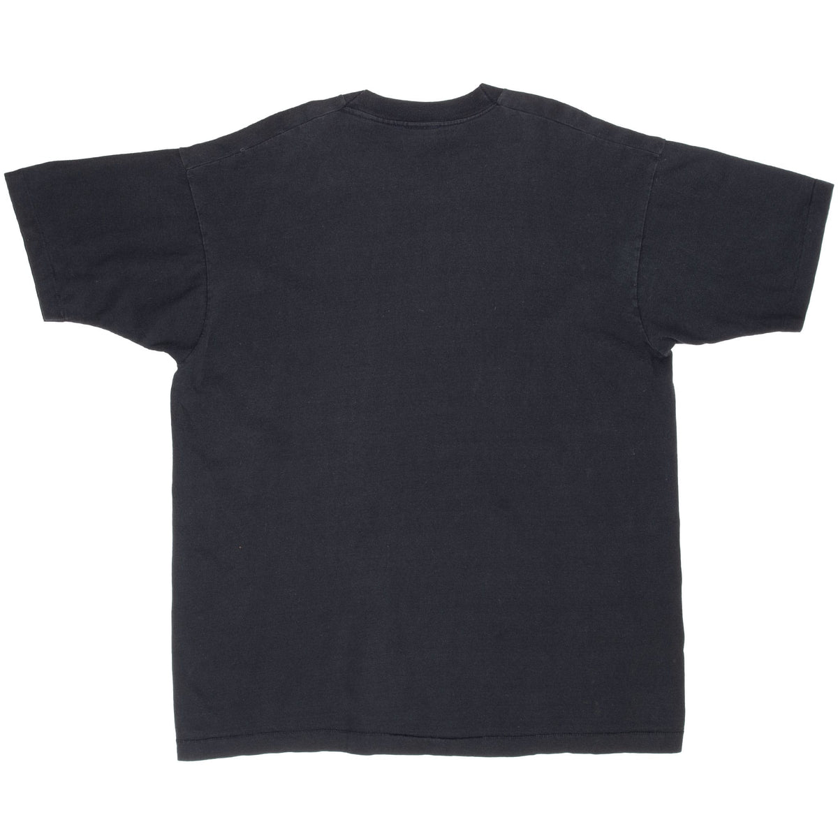 Plain back of black Disney Mickey's Yacht Club T-shirt