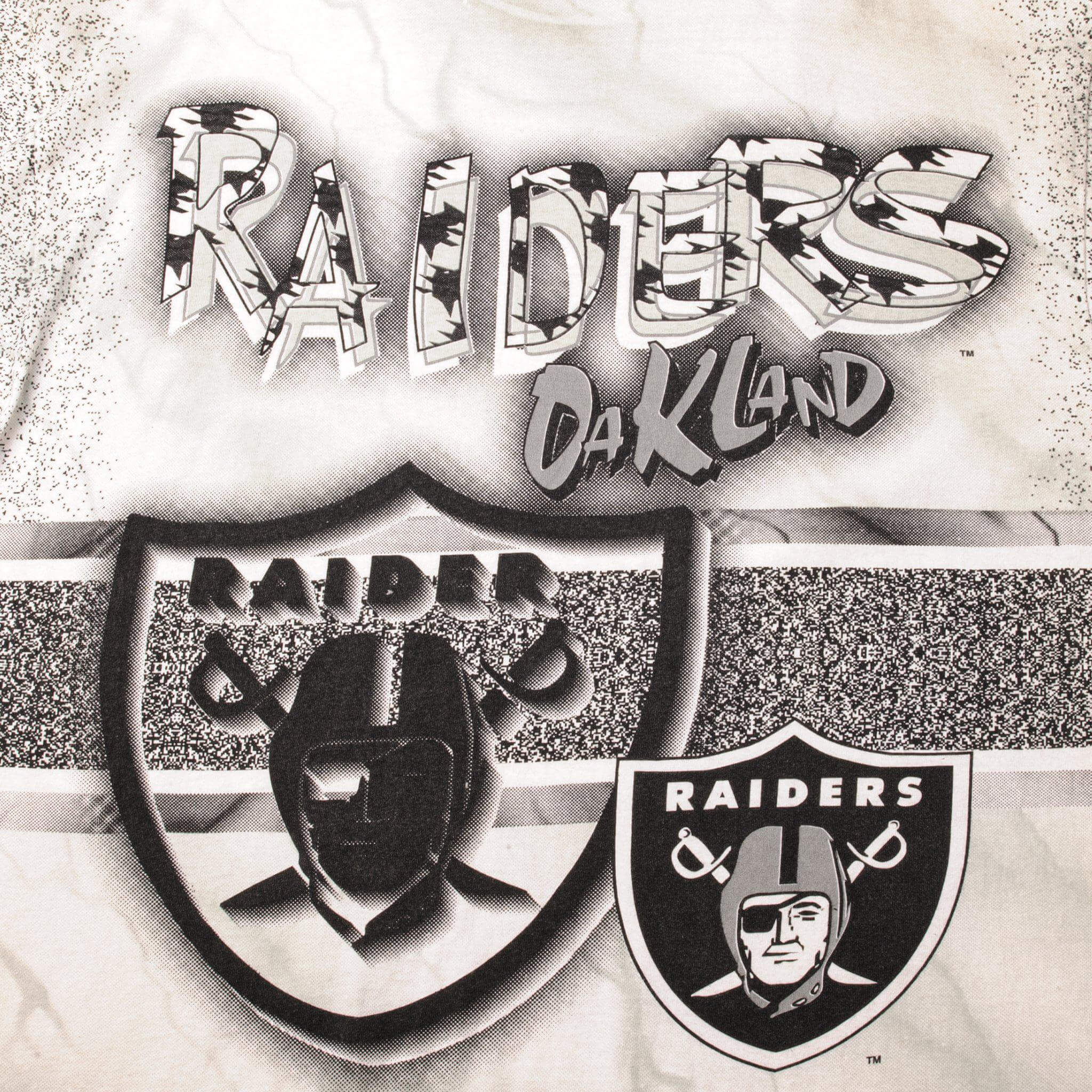 VINTAGE NFL OAKLAND RAIDERS TEE SHIRT 1995 SIZE XL