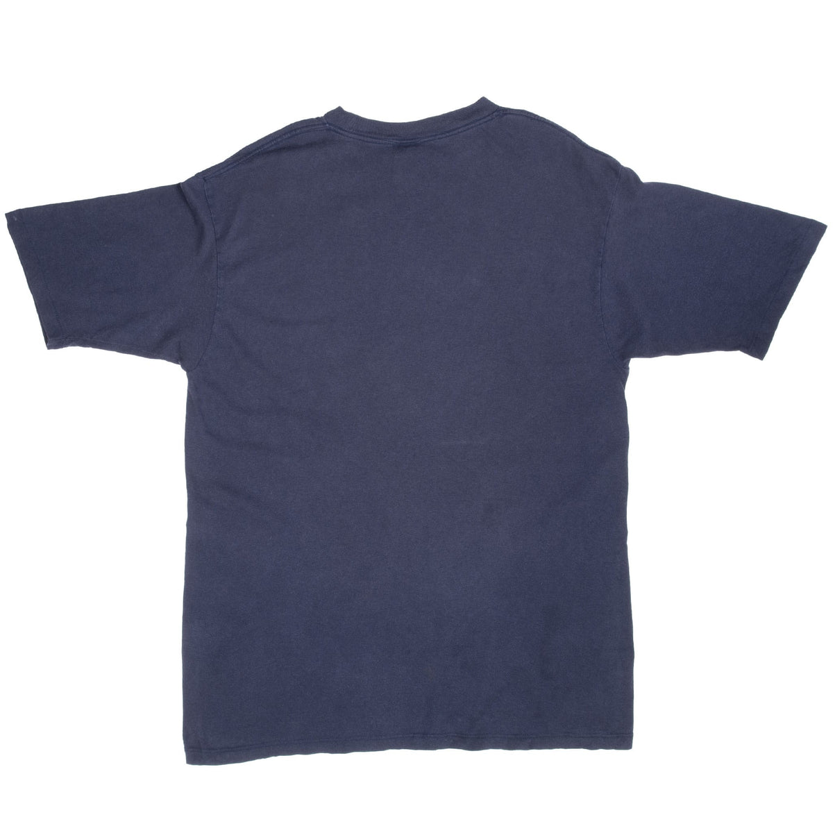Plain back of navy short-sleeve Garfield T-shirt