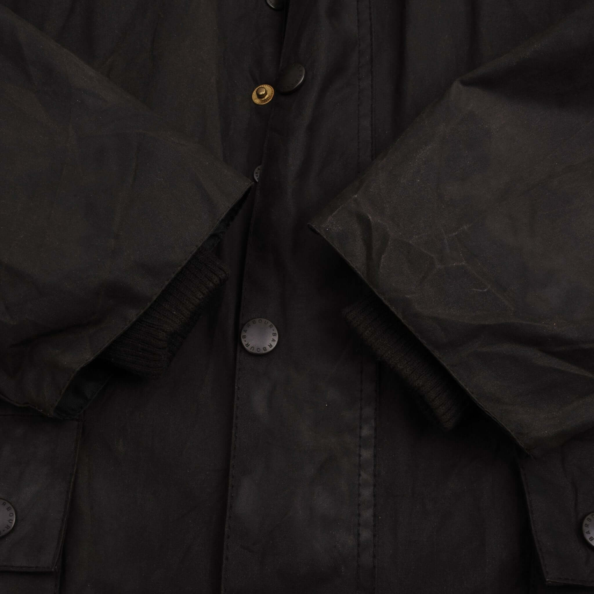 Vintage Barbour Classic Bedale Wax Jacket Size 52 Made In England