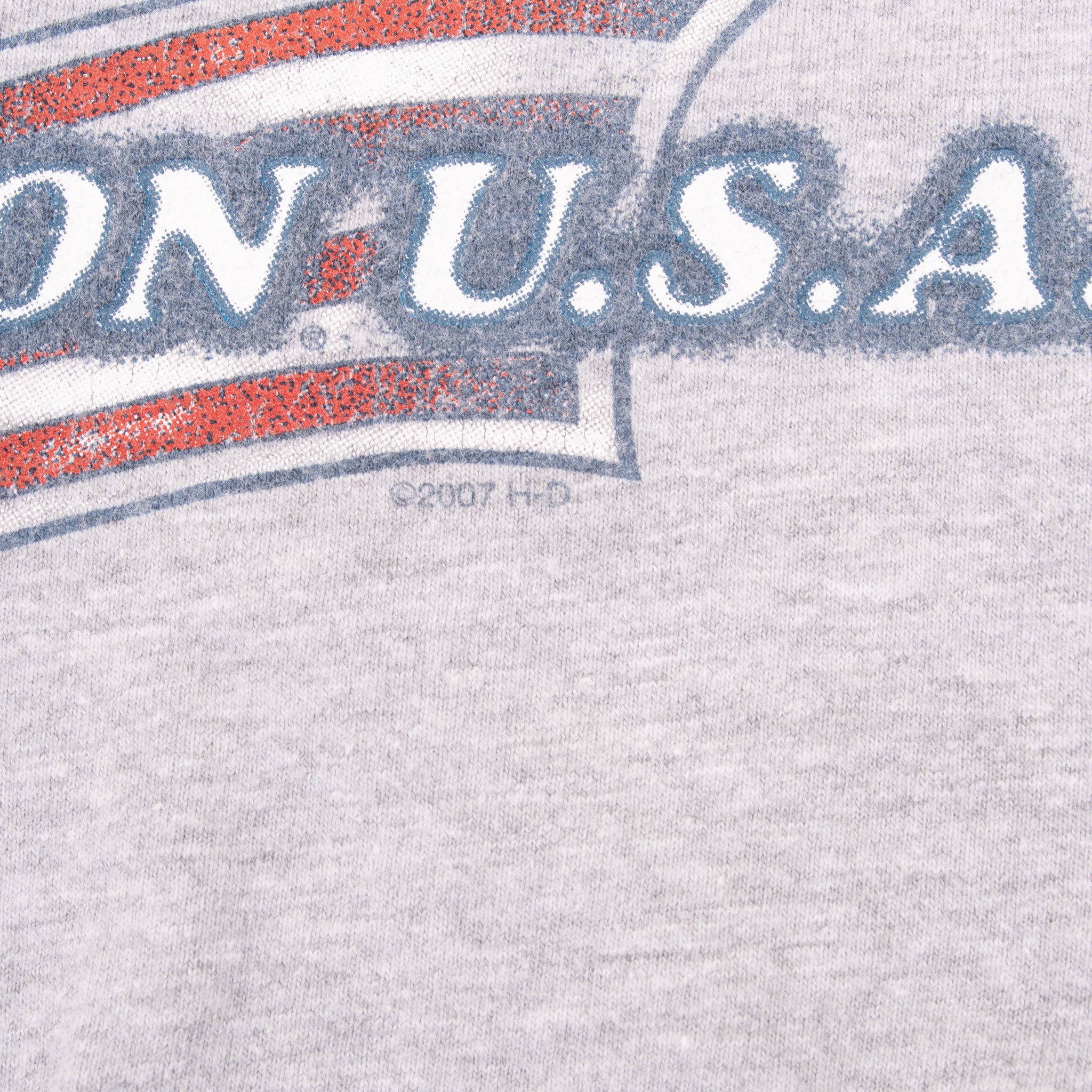 Vintage Harley Davidson Brooklyn Long Sleeve Tee Shirt 2007 Size Large Made In Usa