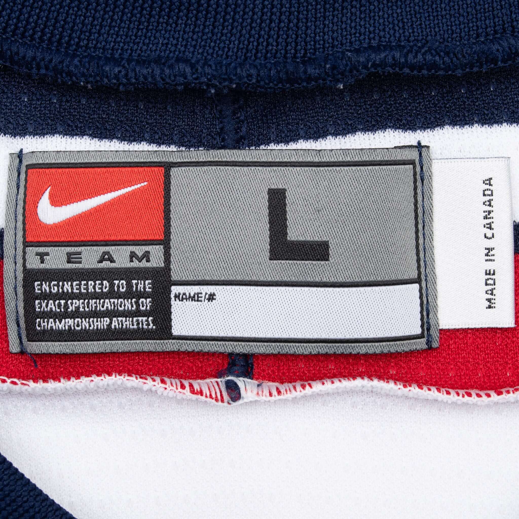 Vintage Nike Team Usa Ice Hockey Jersey 2000S Size Large