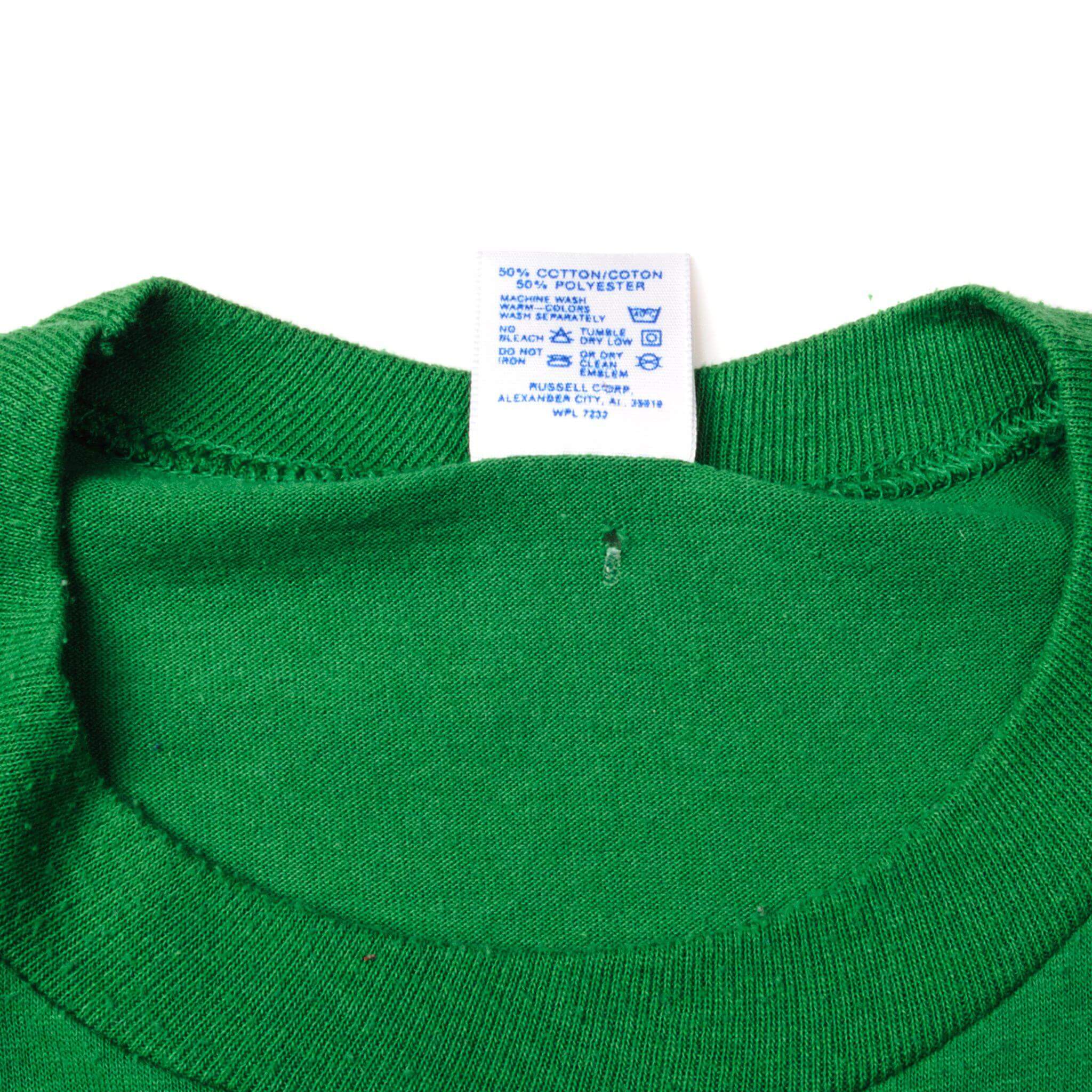 VINTAGE NBA BOSTON CELTICS TEE SHIRT SIZE LARGE MADE IN USA 1980s