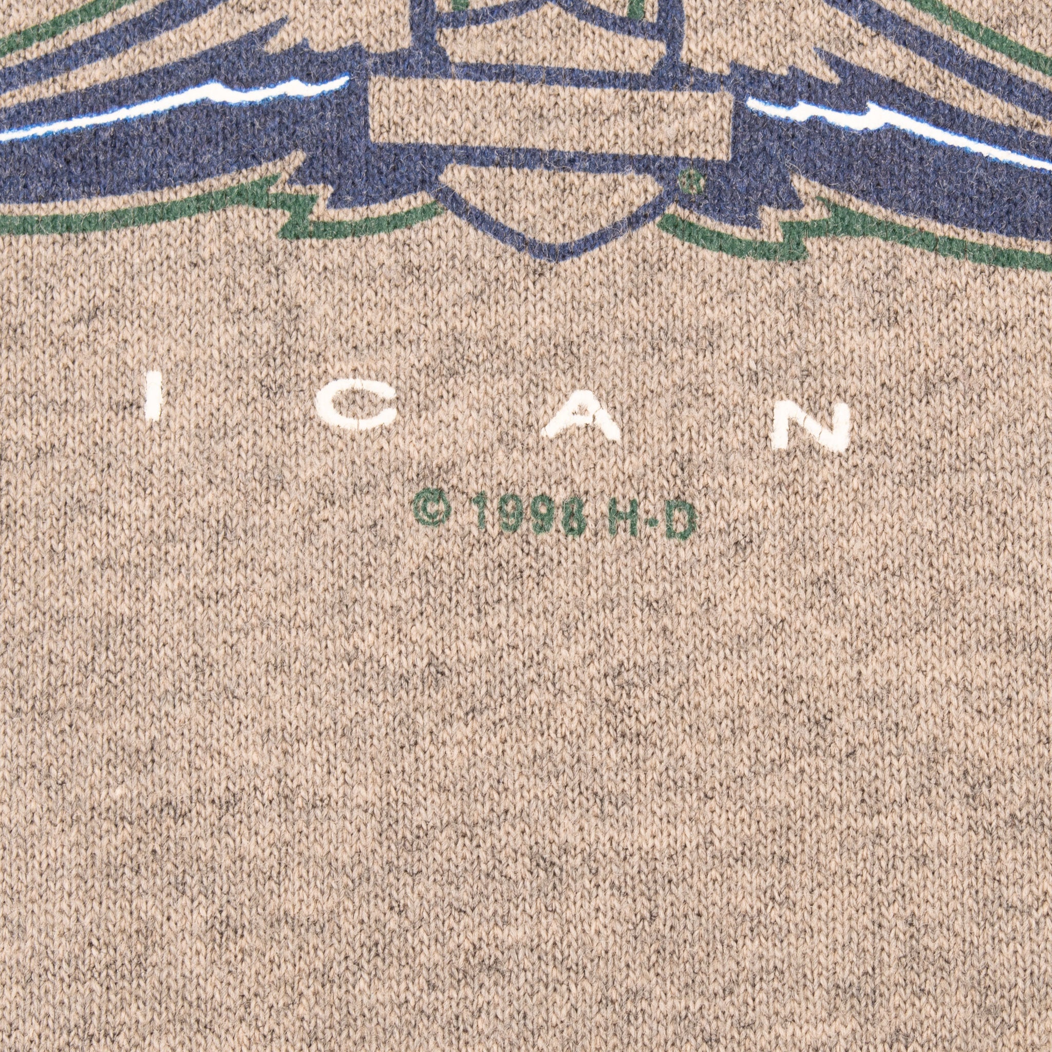 Vintage Harley Davidson Auburn California Crewneck Sweatshirt Size Large 1996 Made In Usa