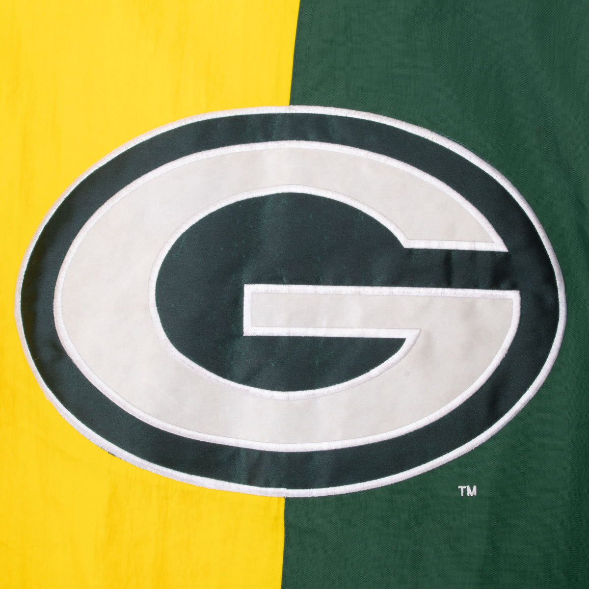 Vintage Nfl Green Bay Packers Heavy Windbreaker Starter Jacket 1990S Size Medium