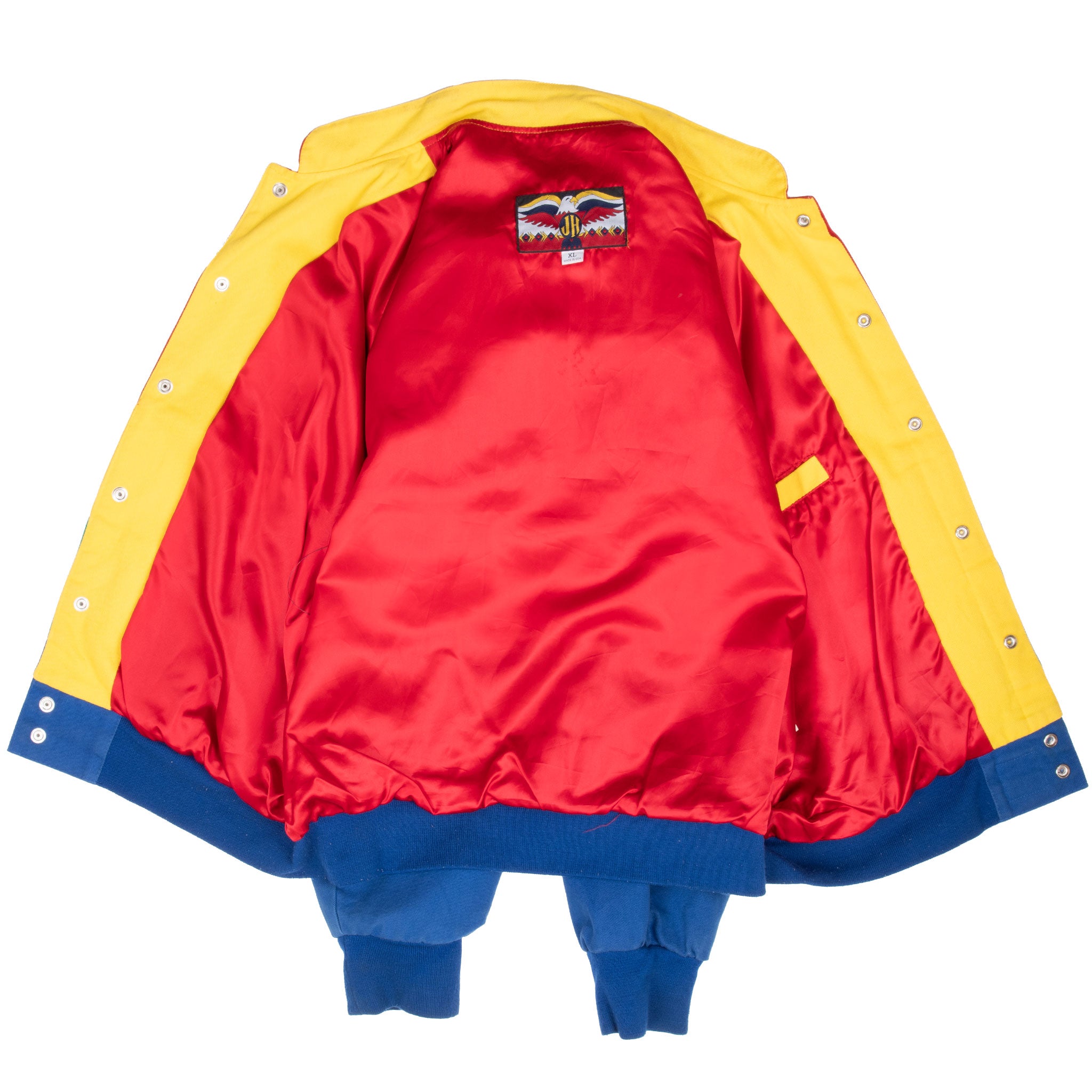 VINTAGE NASCAR JEFF GORDON DUPONT RACING JEFF HAMILTON JACKET 1990S XL MADE USA