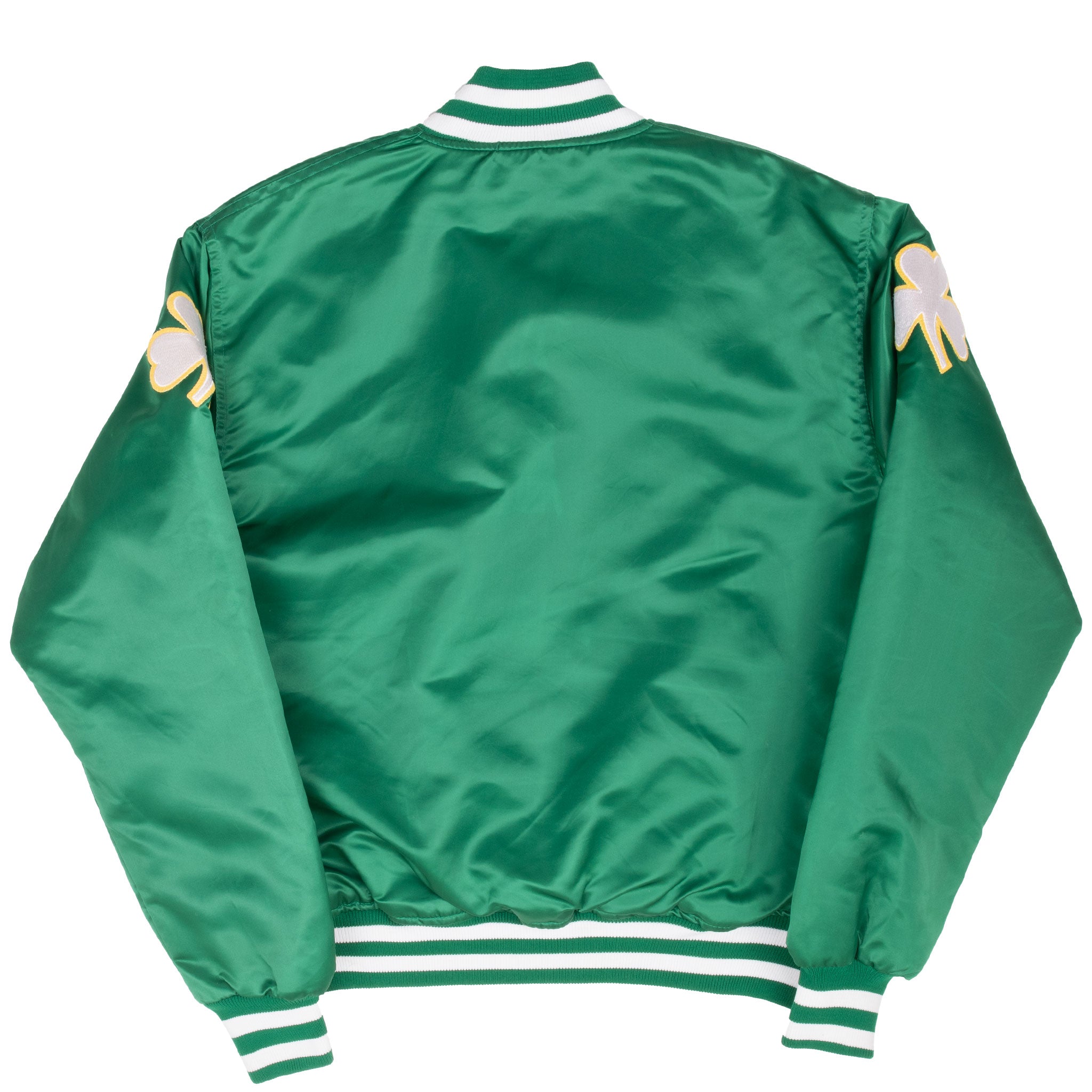 Vintage Nba Boston Celtics Bomber Starter Satin Jacket 1990S Size XL Made In Usa