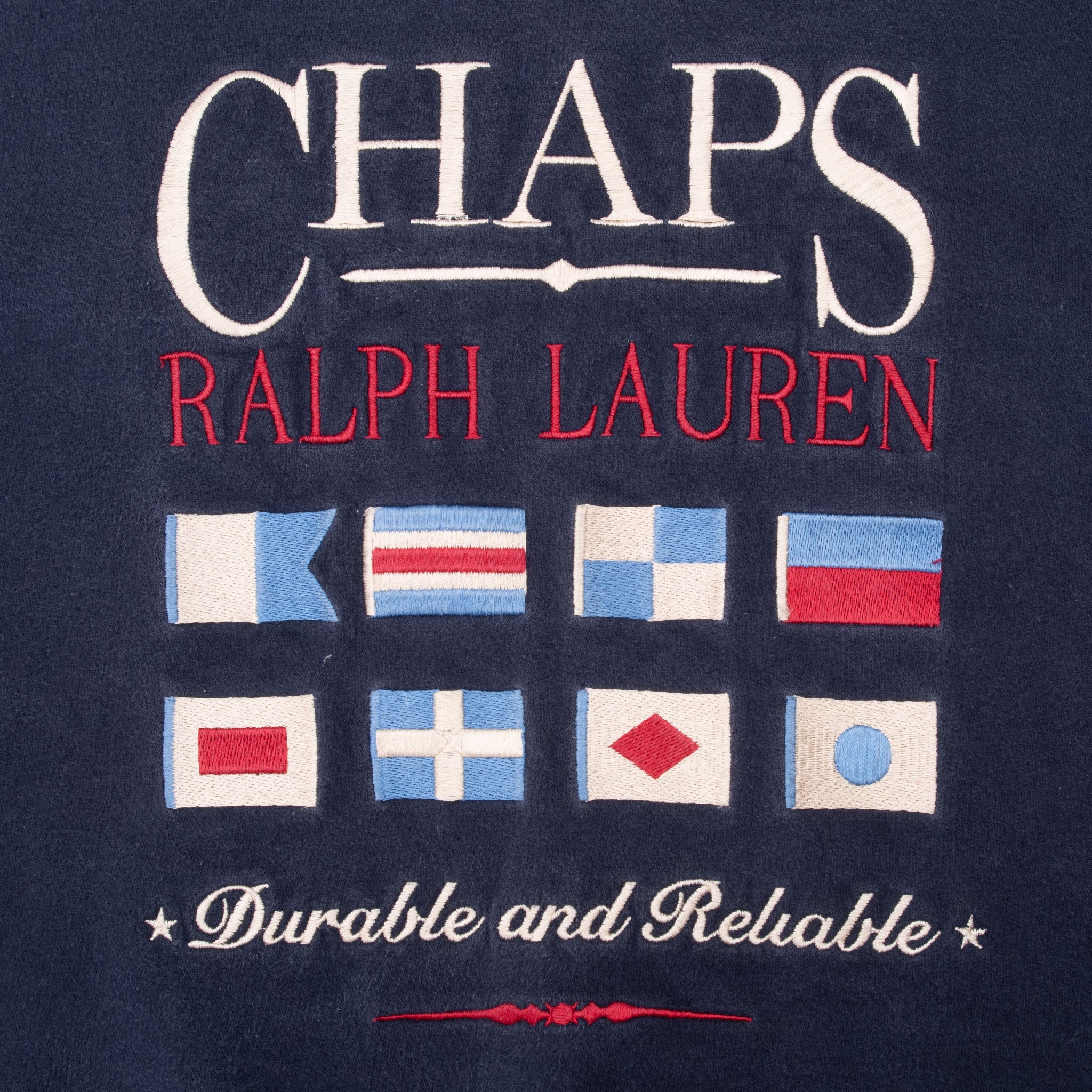 Vintage Chaps Ralph Lauren Sweatshirt Size Medium 1990S Made In Usa