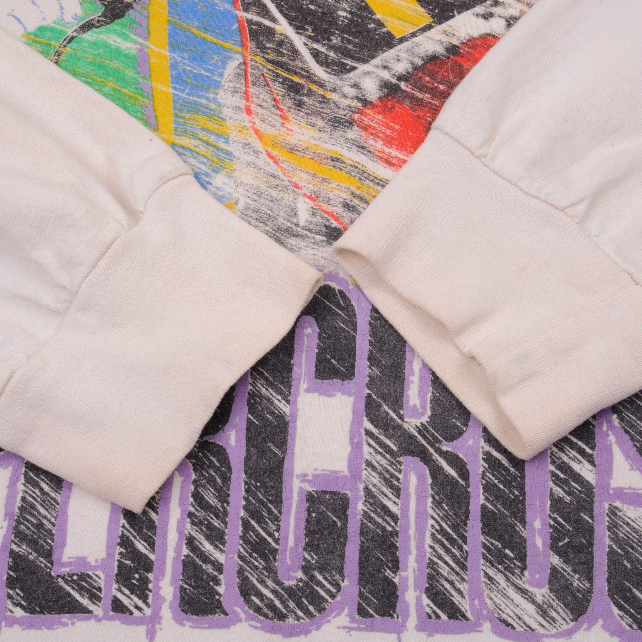 Vintage AMA Motocross United States Supercross 1991 Long Sleeve Tee Shirt Size XL