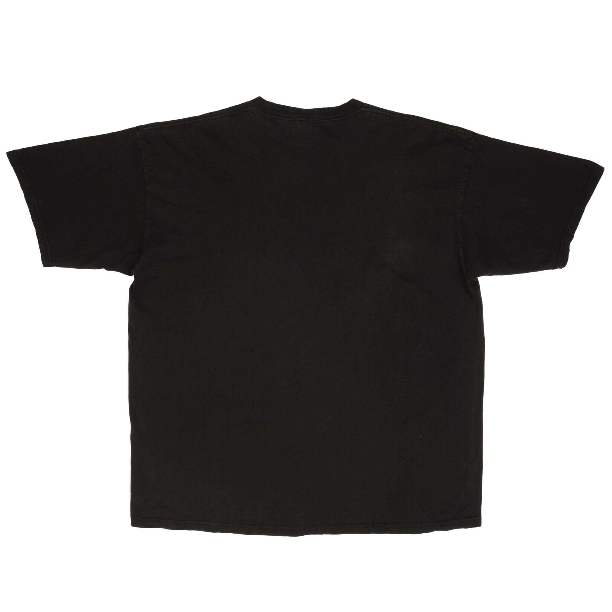 Vintage Nike Classic Swoosh Black Tee Shirt Size 1990s Size XL Made In USA