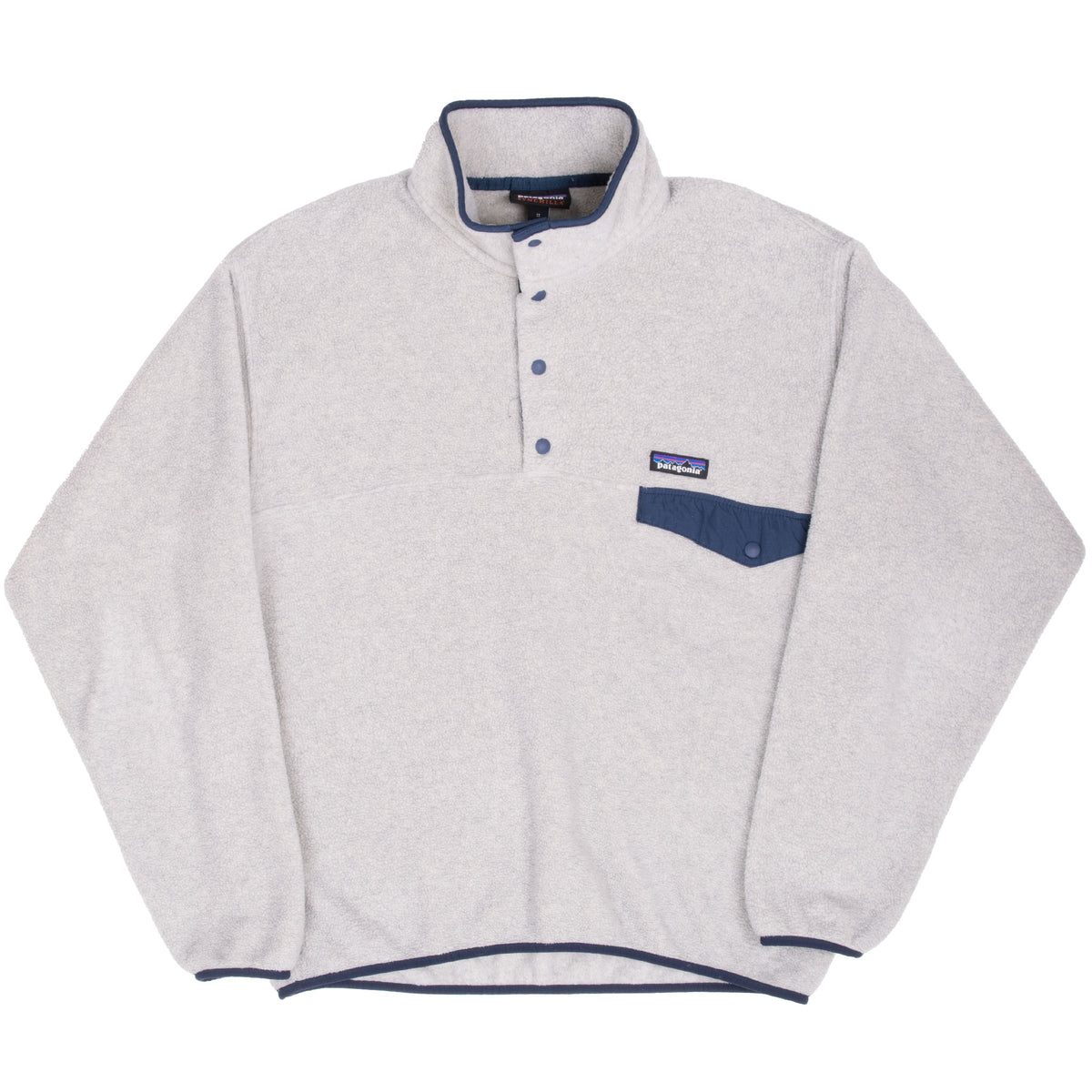 Vintage Original Patagonia Beige Oat Synchilla Snap T Fleece Pullover Size Medium
STY25580