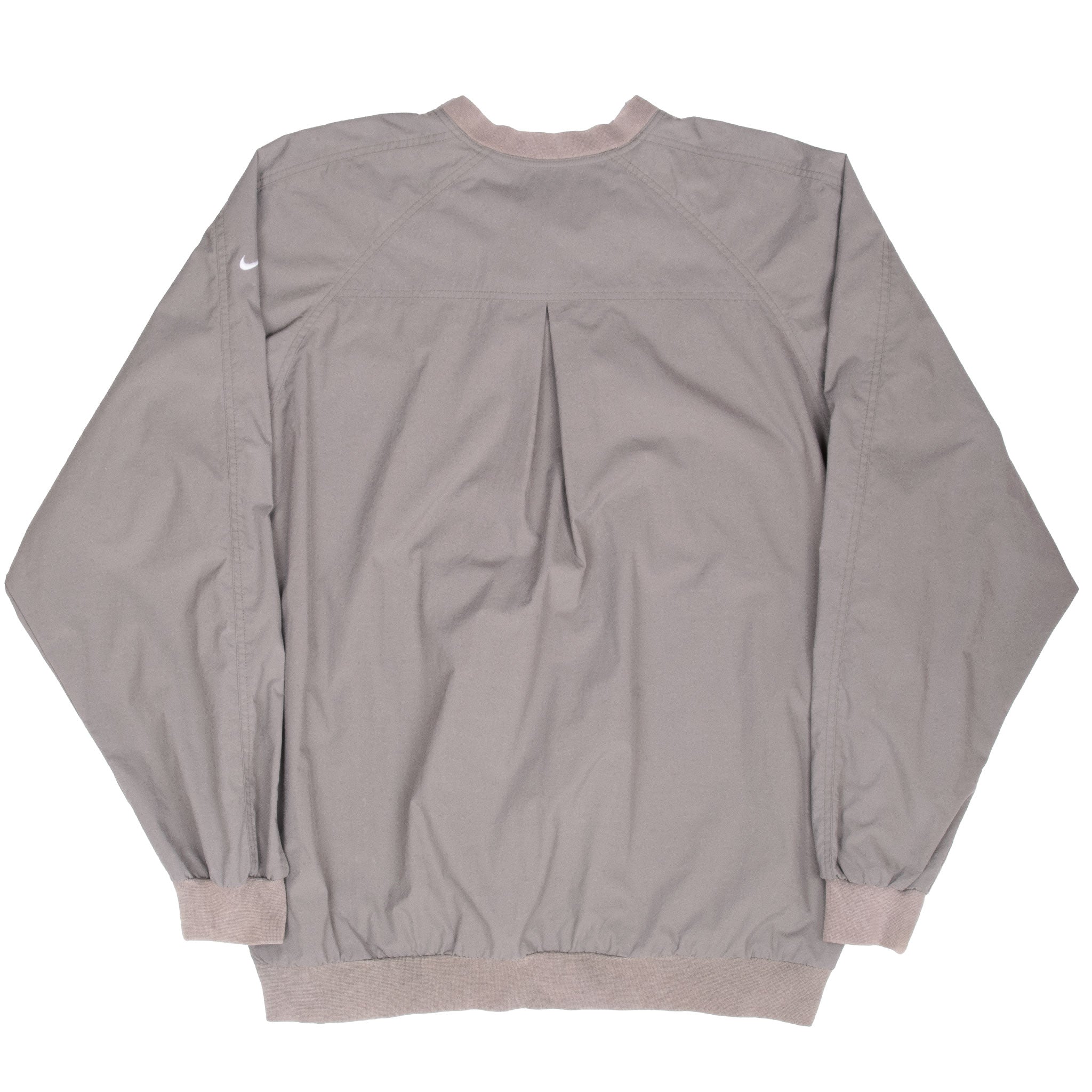 Vintage Nike Golf Beige Windbreaker Pullover Jacket 1990S Size Large