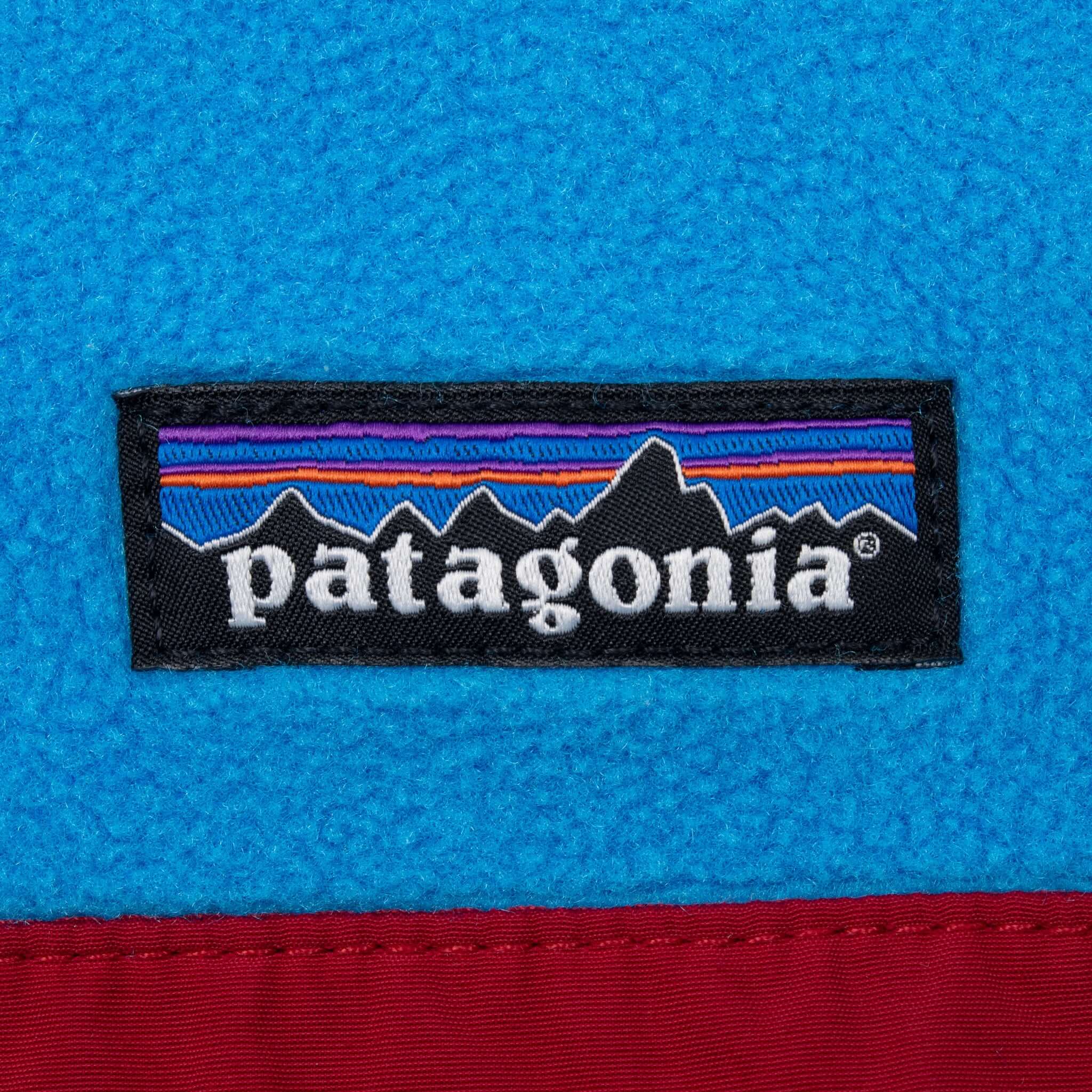 Vintage Patagonia Blue Synchilla Snap T Fleece Pullover Jacket 2000S Size XS