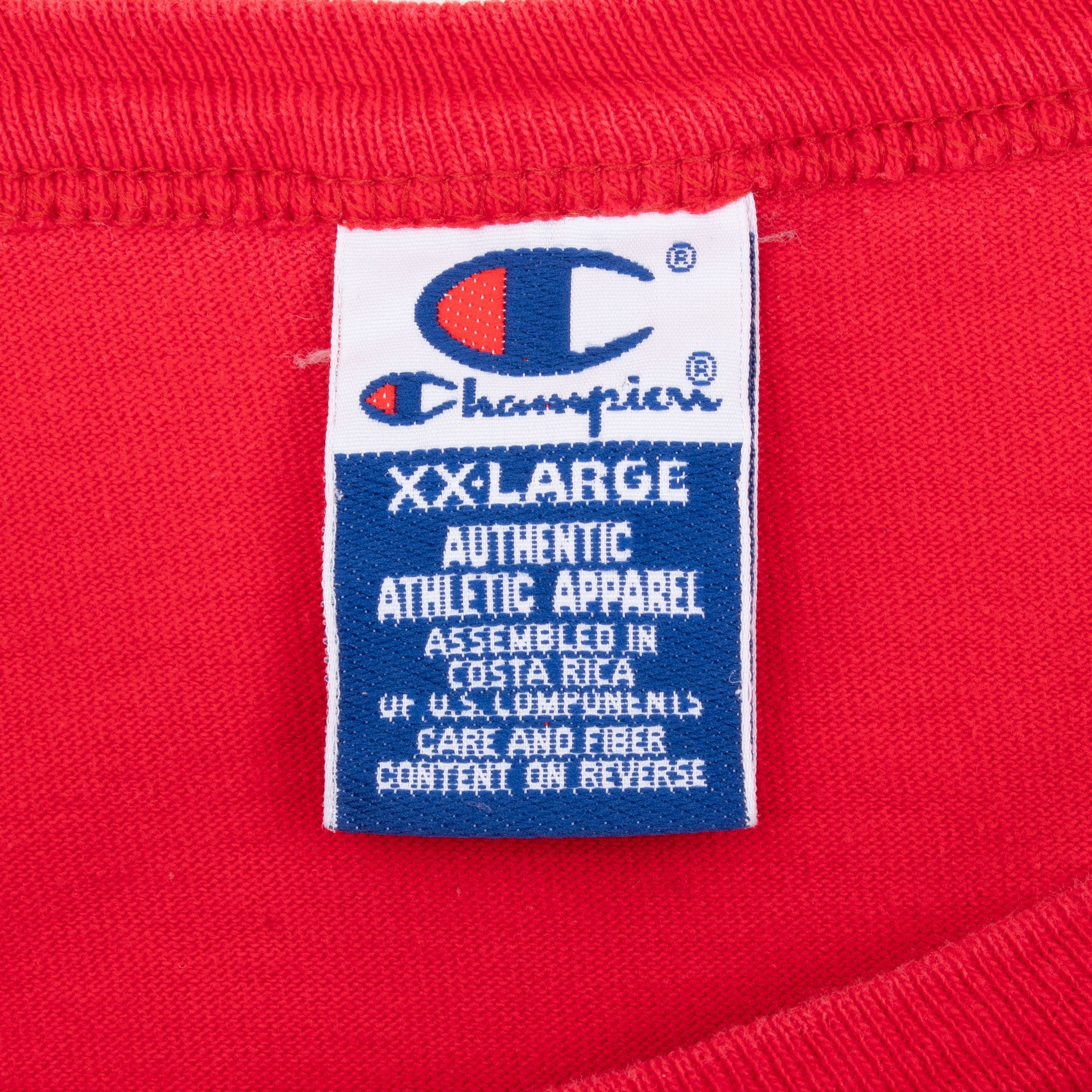 Vintage Nfl Kansas City Chiefs 1994 Champion Tee Shirt Size 2XL Made In Usa