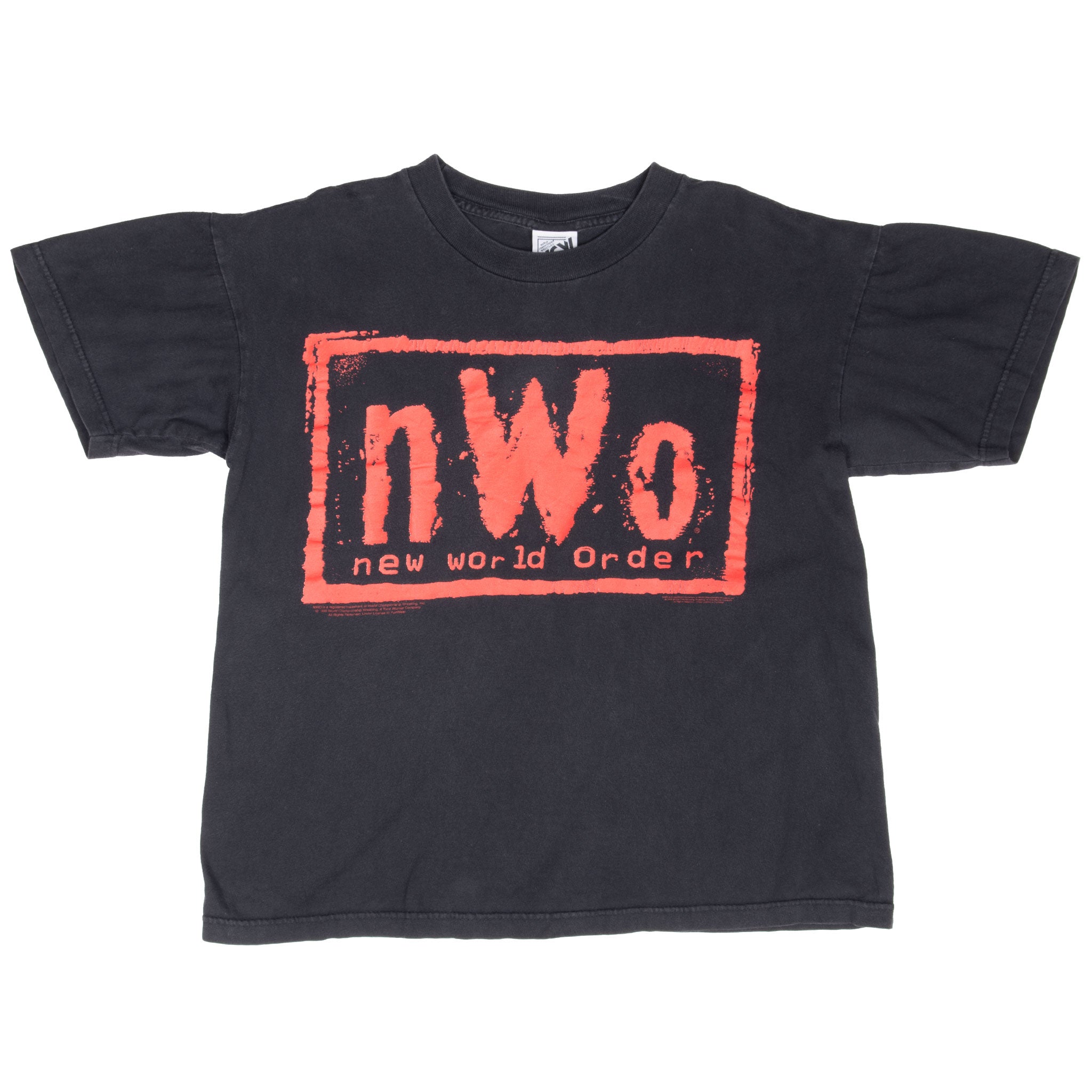 Vintage Nwo New World Order Wrestling Tee Shirt 1998 Size Xl Youth