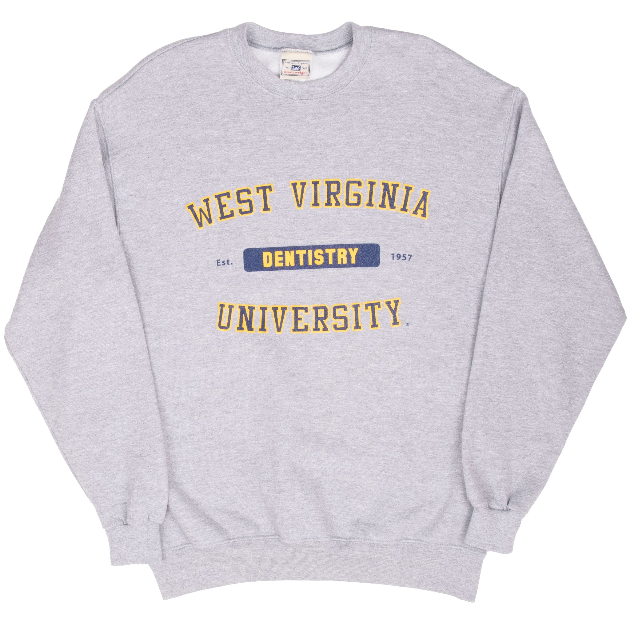 Vintage West Virginia Dentistry Grey Sweatshirt 2000S Size Medium