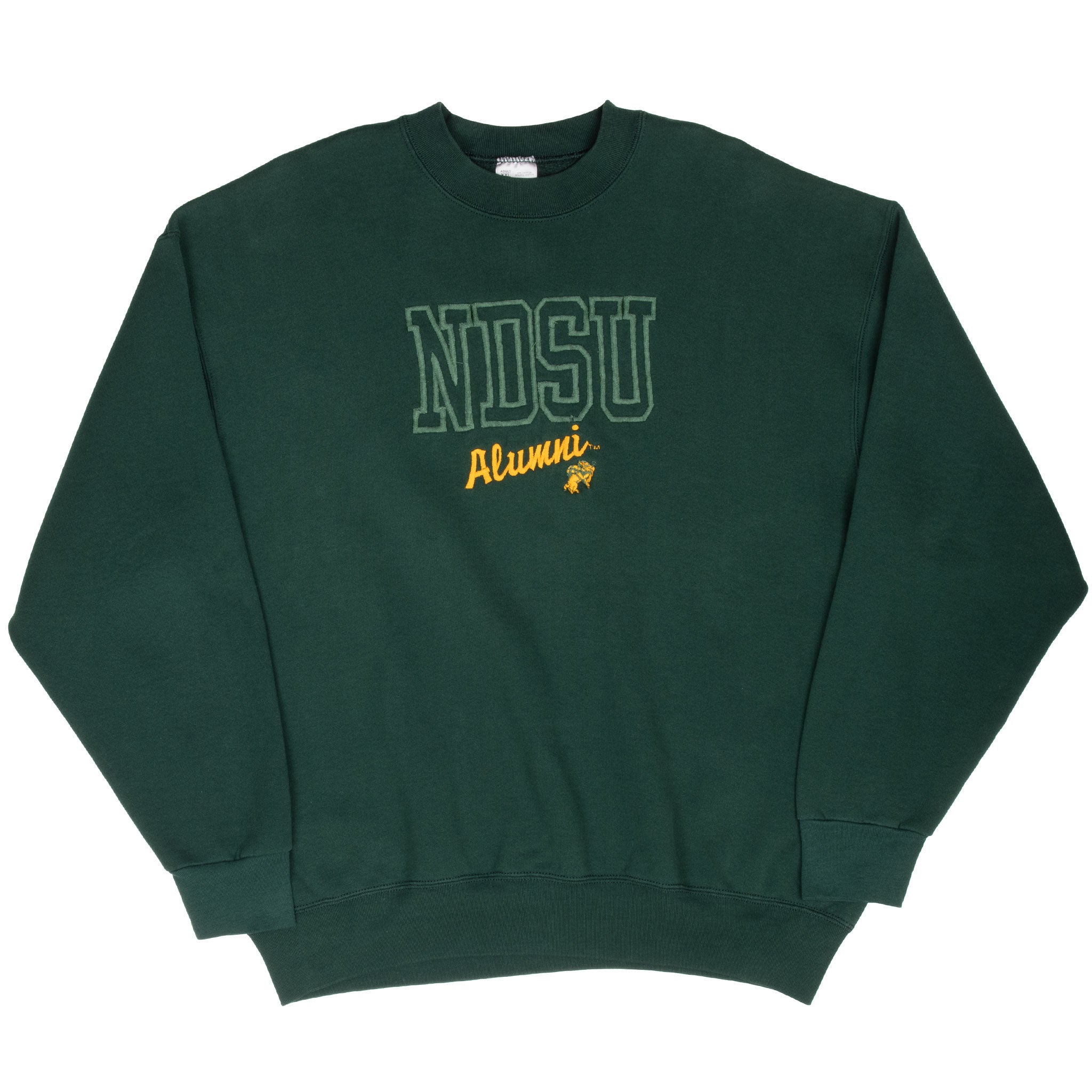 Full front view of dark green South Dakota State SDSU Alumni sweatshirt