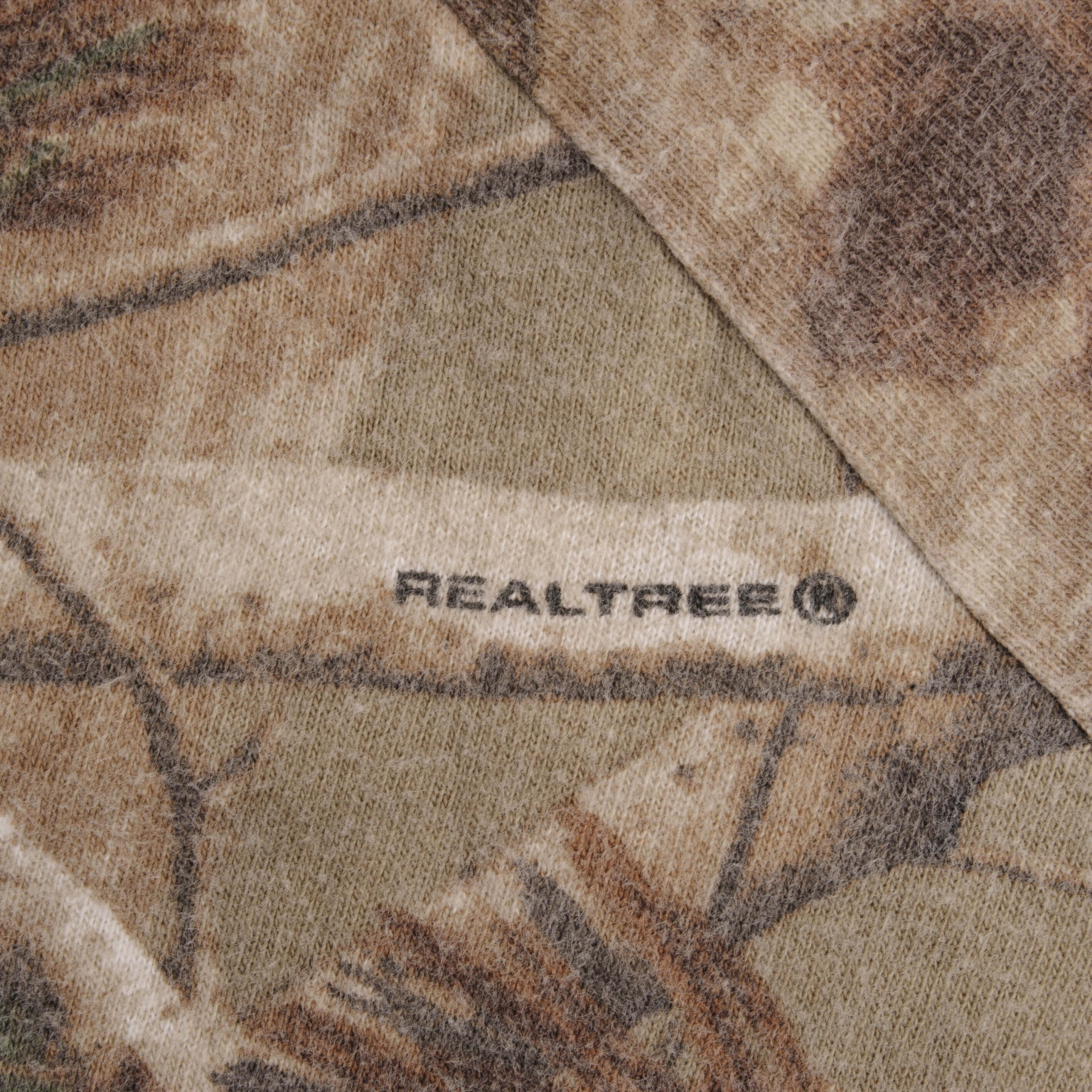 Vintage Hunting Realtree Aphd Camo Long Sleeve Pocket Tee Shirt Size 3XL