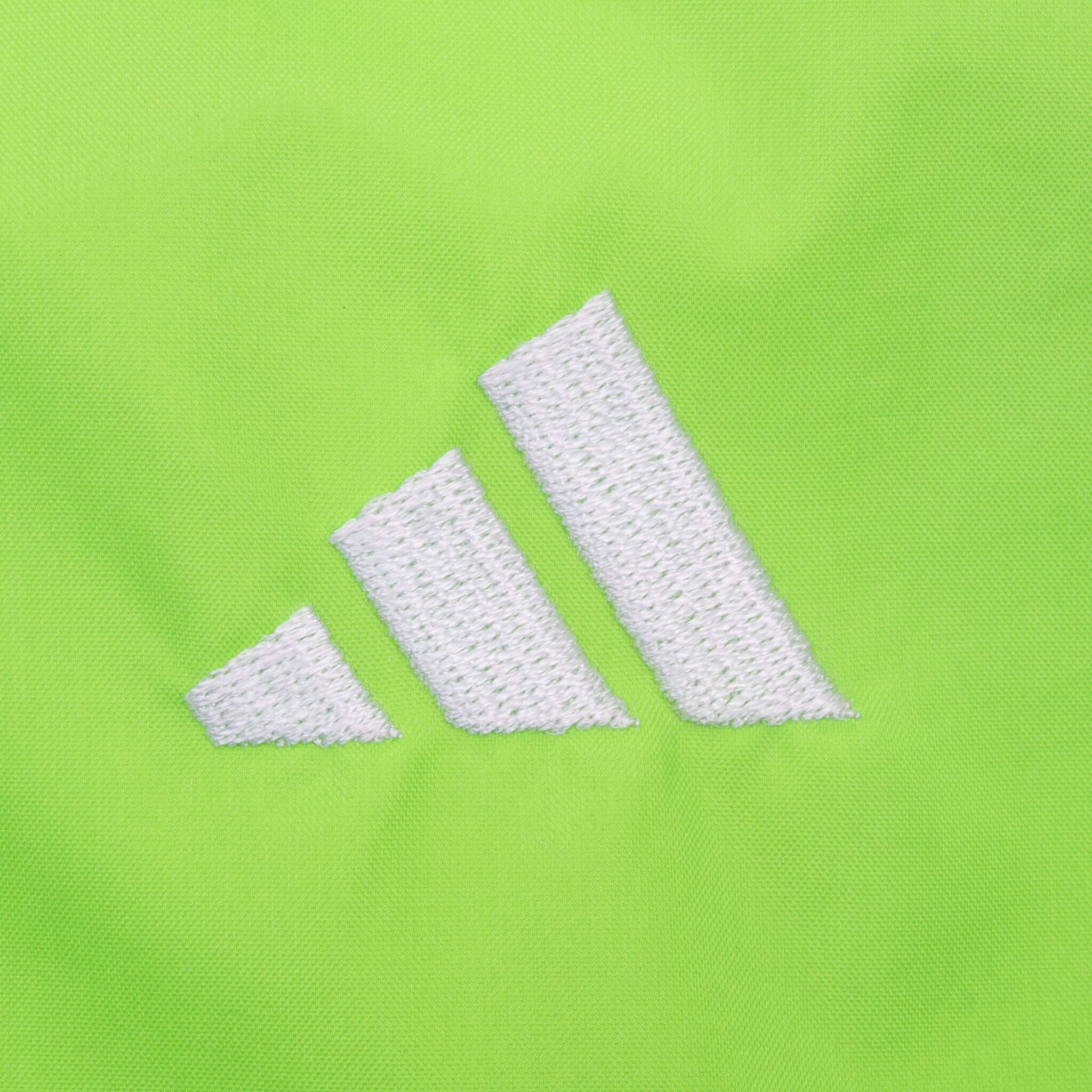 Vintage Adidas Neon Green Windbreaker Jacket 1990S Size Large