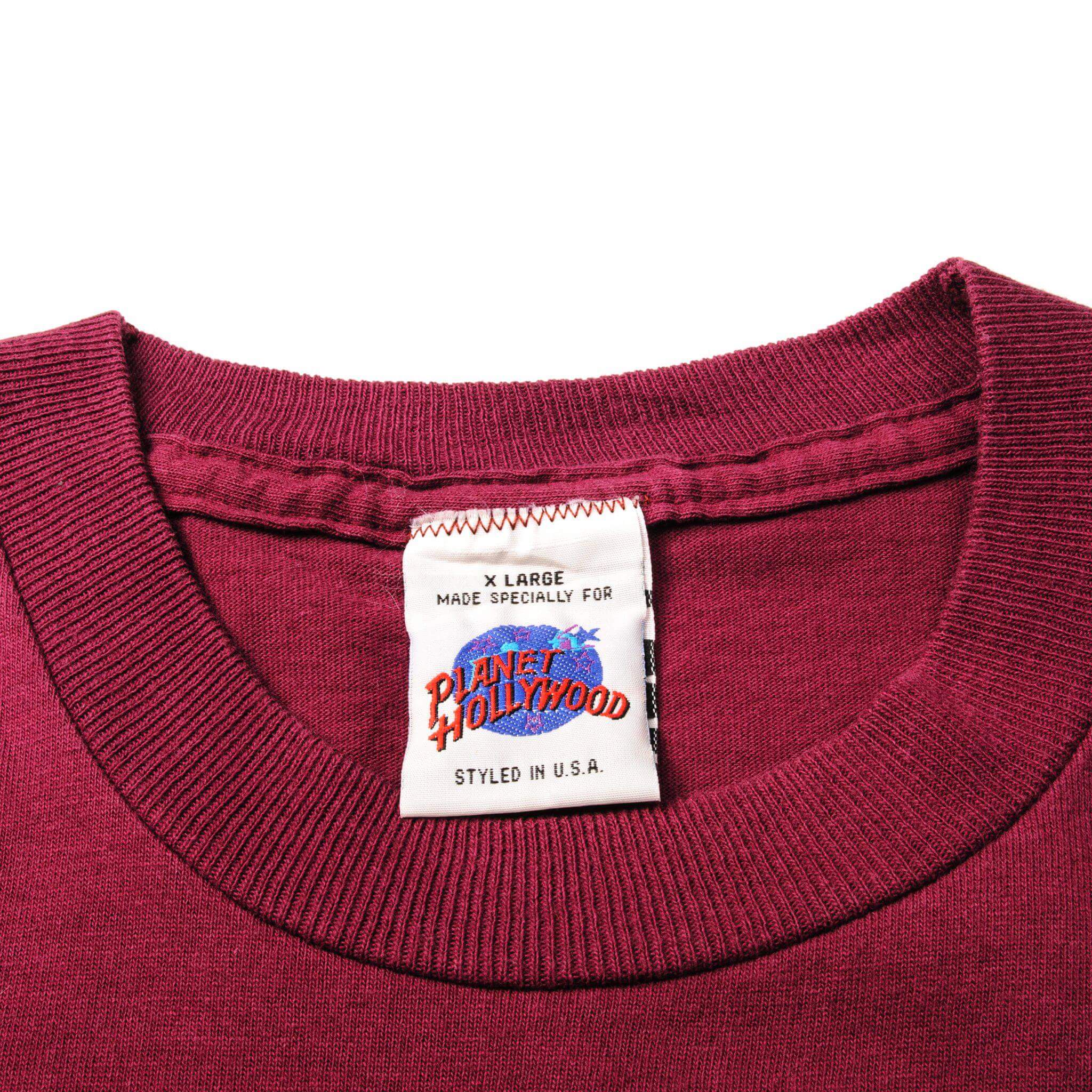 VINTAGE PLANET HOLLYWOOD LONDON TEE SHIRT 1990s SIZE XL