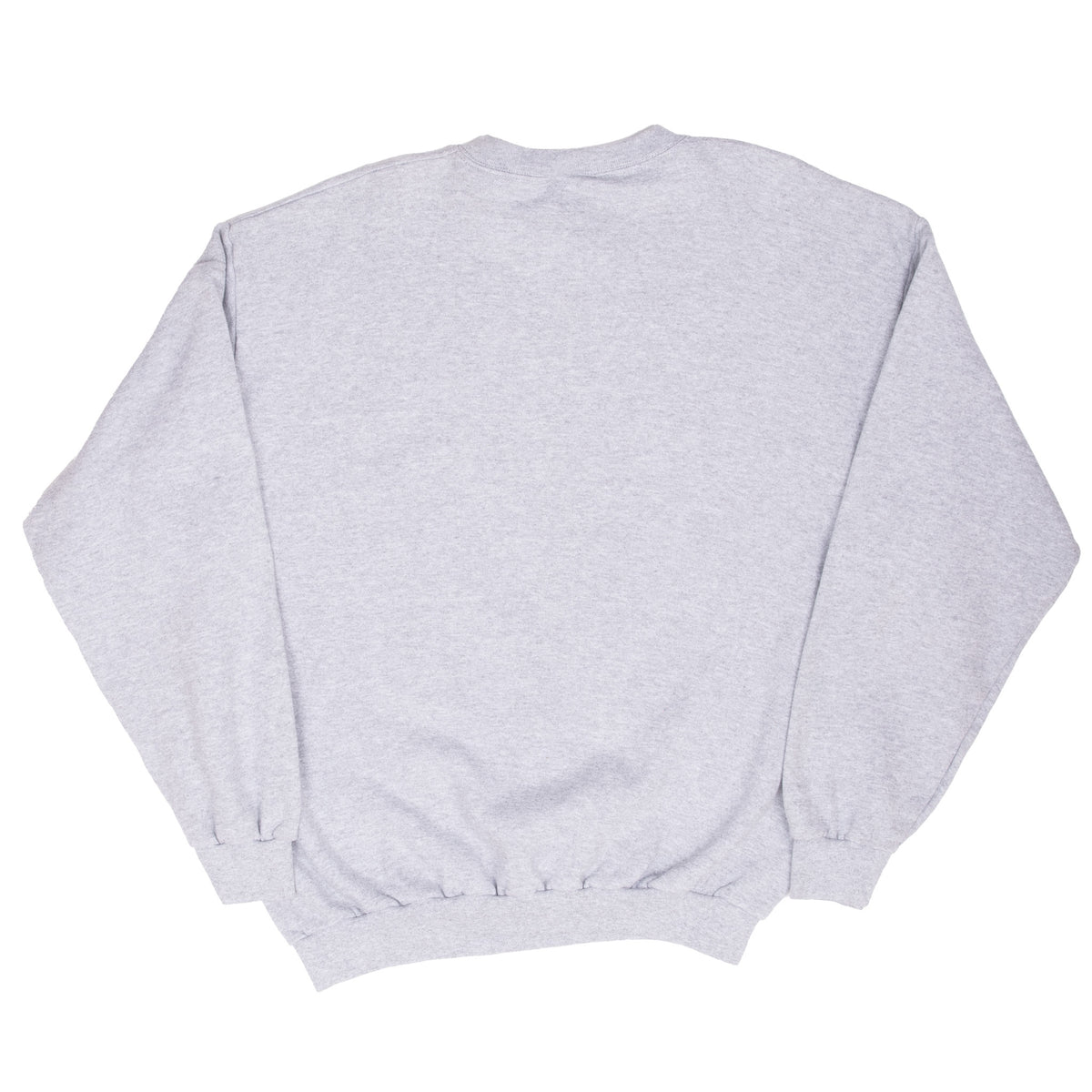 Back of plain gray Seattle Seahawks crewneck sweatshirt