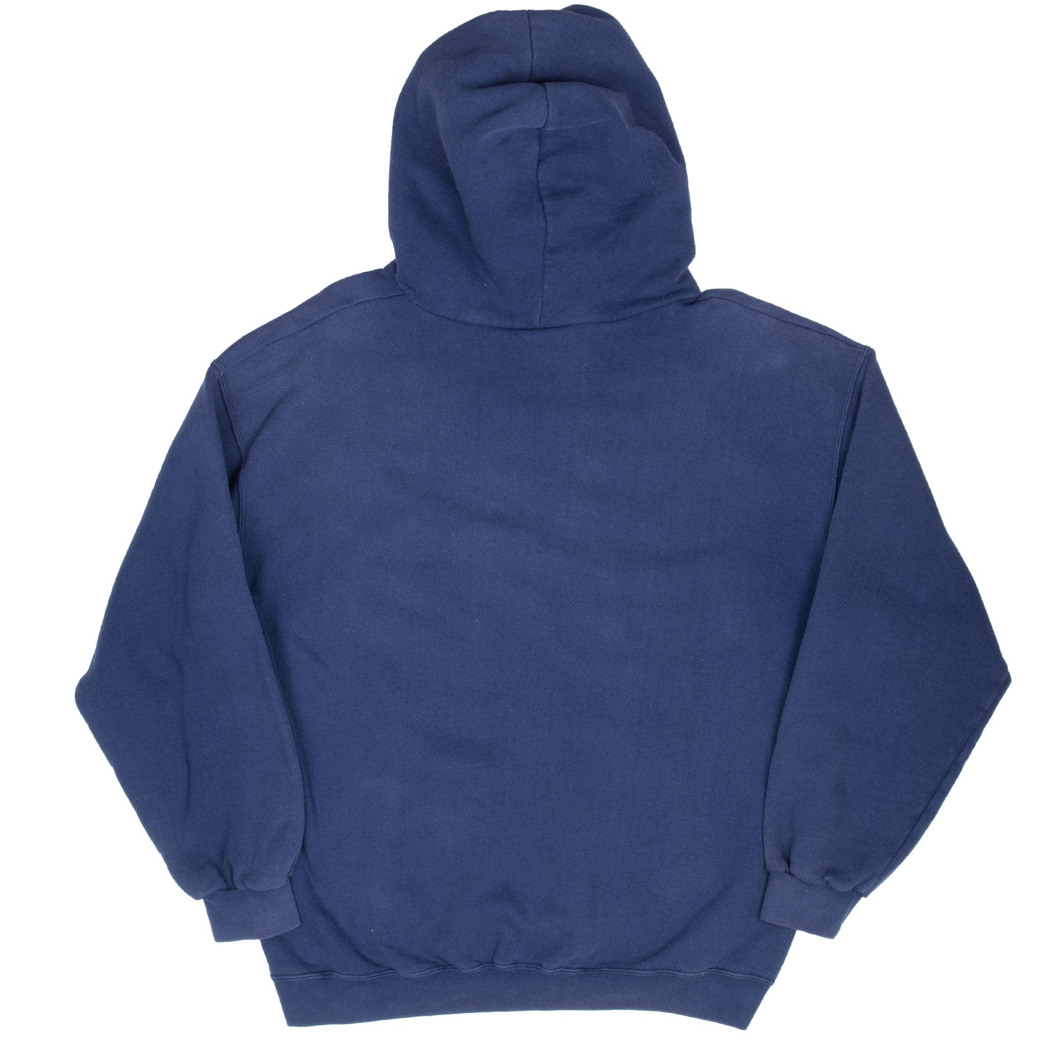 Vintage Adidas Navy Blue Hoodie Sweatshirt 1990S Size Large Made In Usa