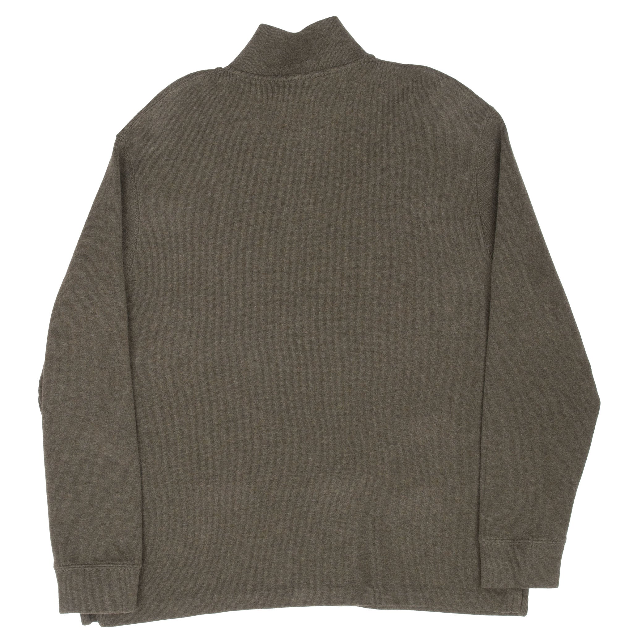 Polo Ralph Lauren Olive Green Quarter 1/4 Zip Sweater Size XL