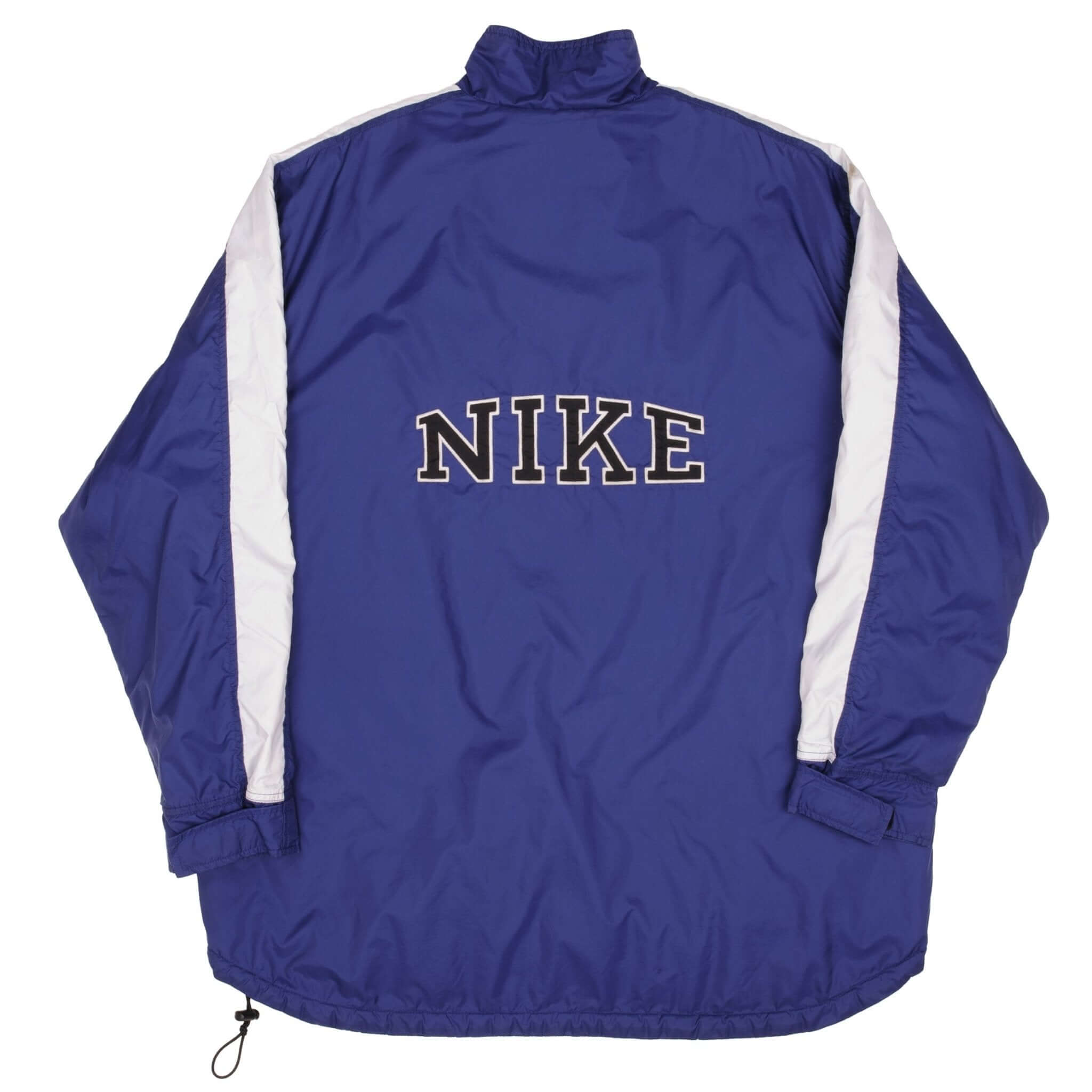 Vintage Nike Spellout Swoosh Windbreaker Jacket 1990S Size XL
