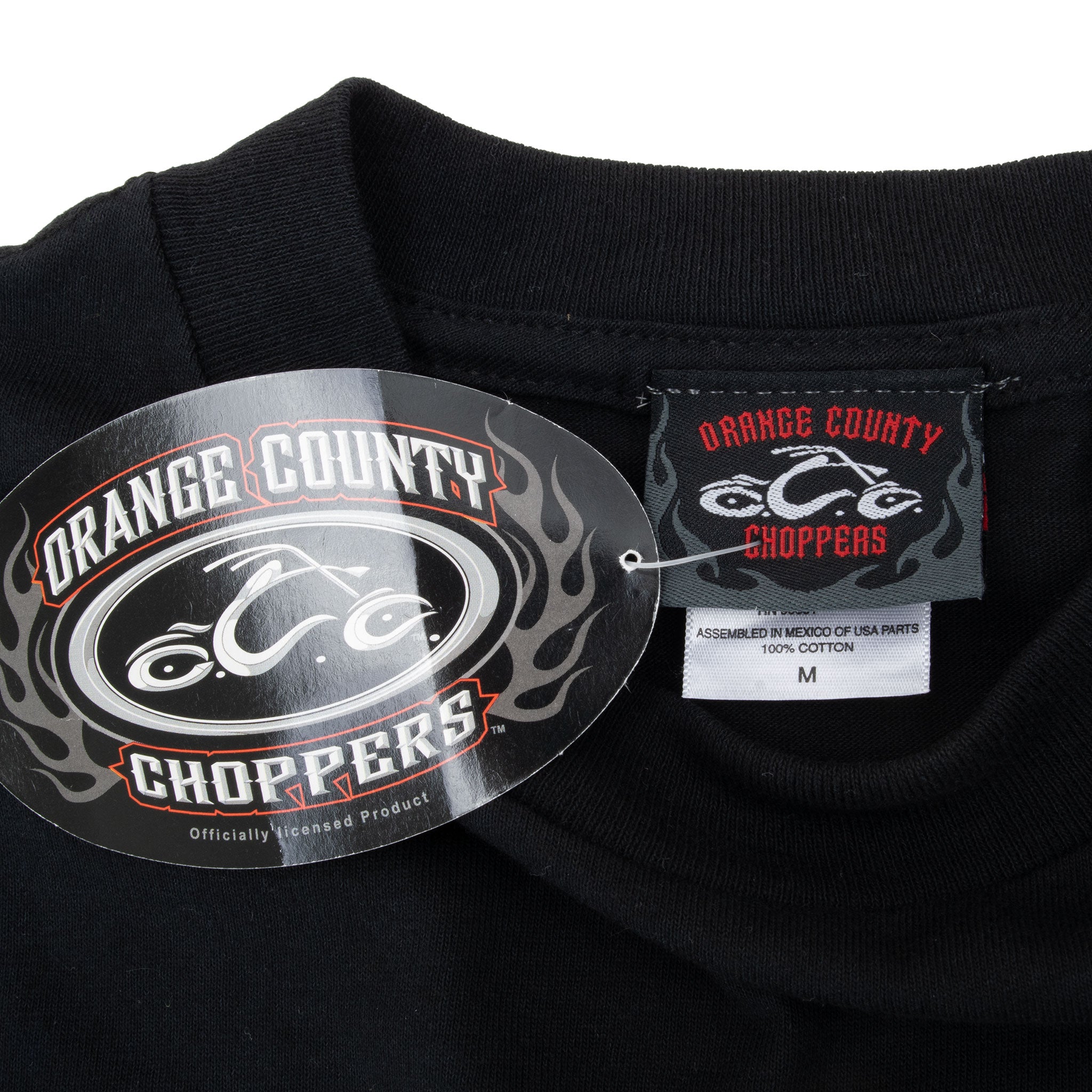 Vintage Oc Orange County Chopper 2003 Biker Tee Shirt Medium Deadstock