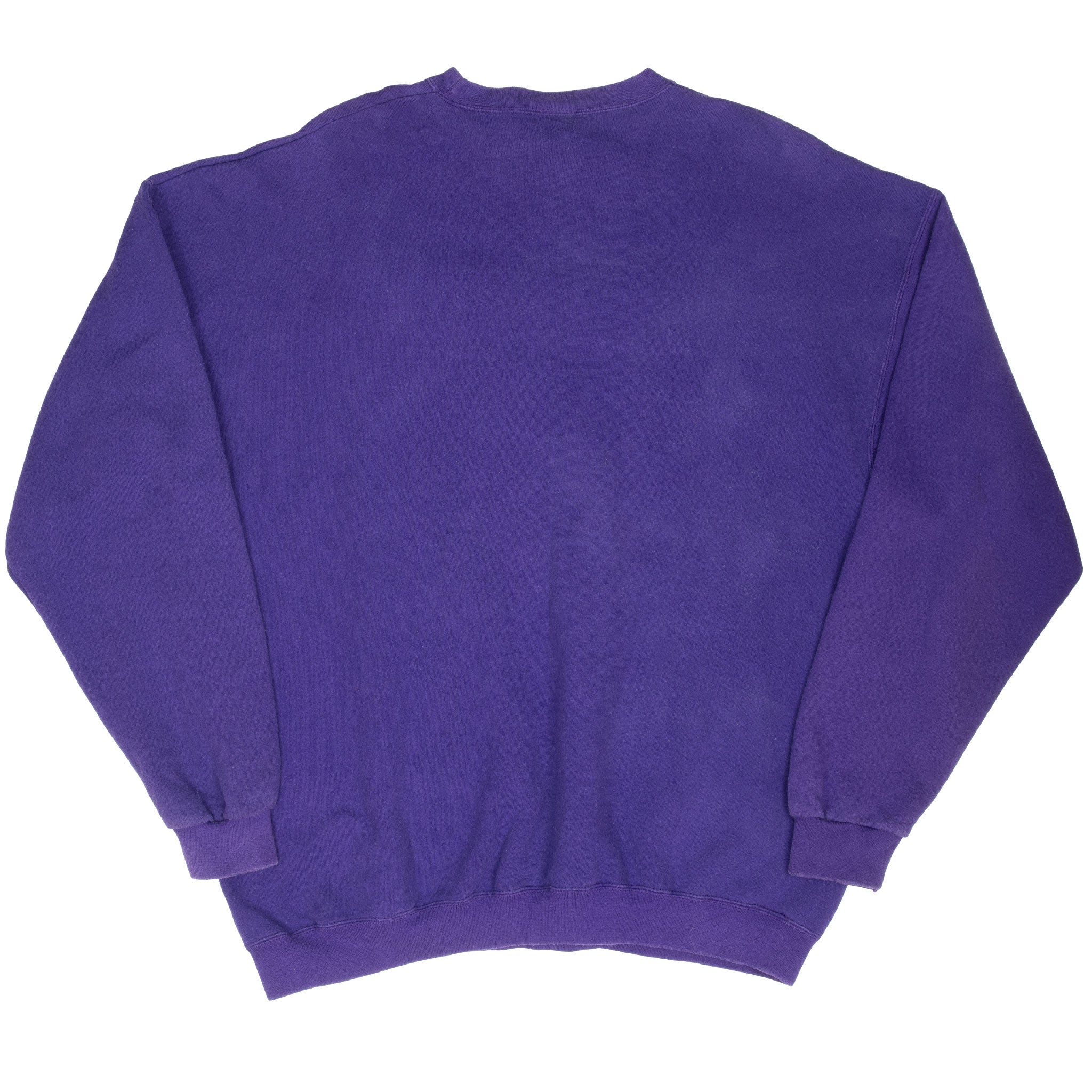 Vintage Ncaa Kansas State Wilcats Purple Sweatshirt 1990S Size 2XL Made In Usa