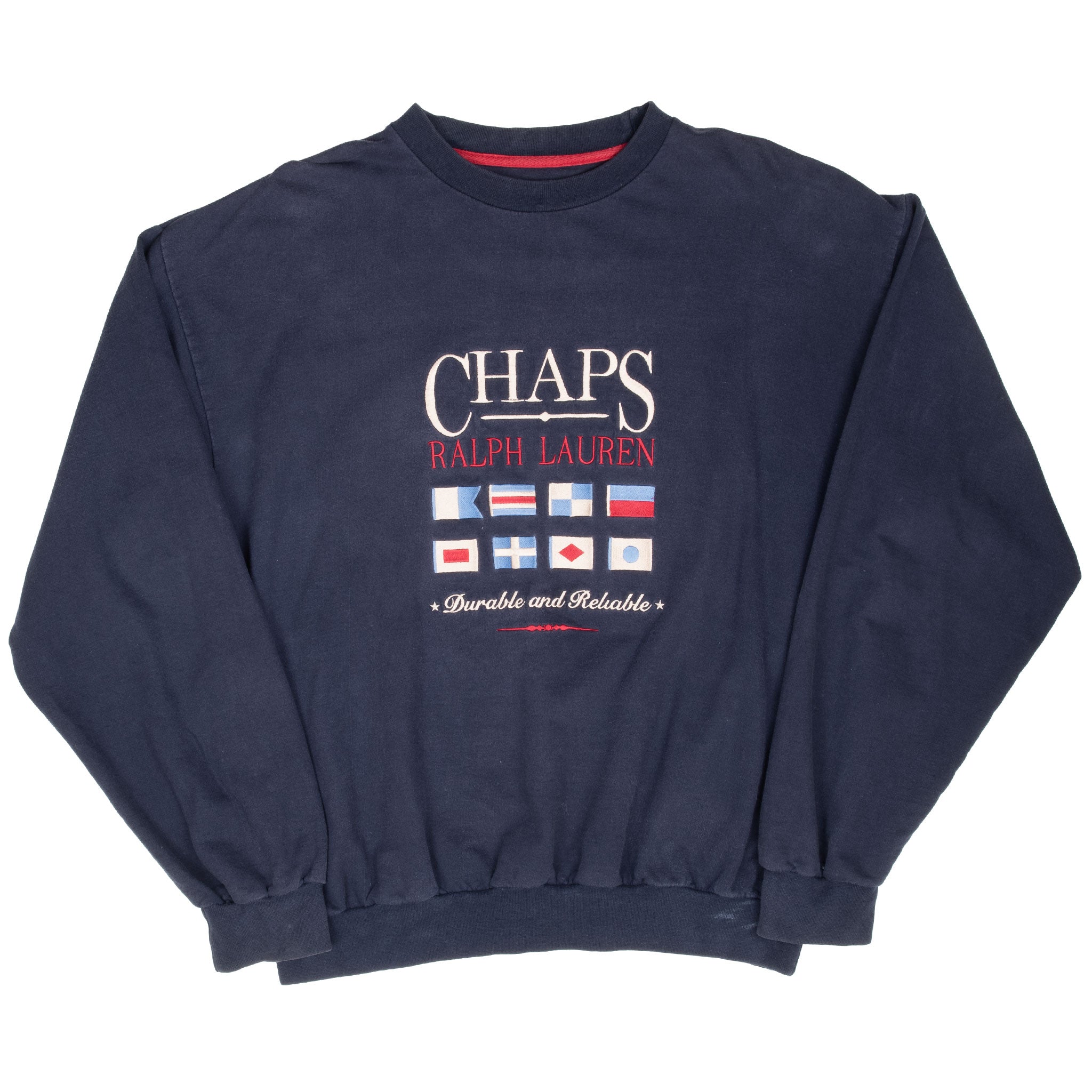 Vintage Chaps Ralph Lauren Sweatshirt Size Medium 1990S Made In Usa